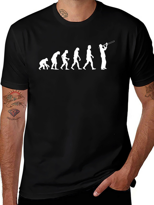 Evolution of Trombone Player T-Shirt