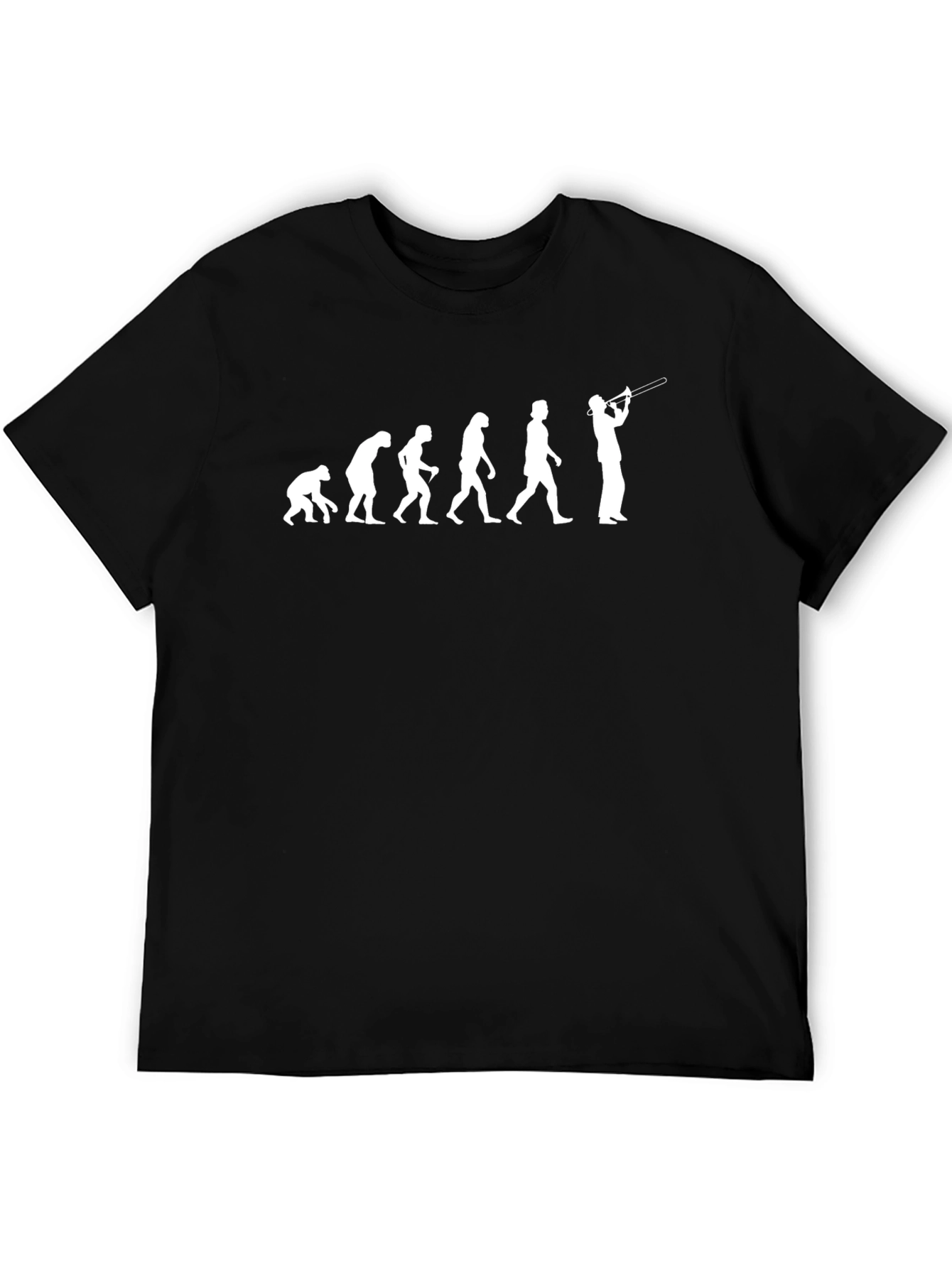 Evolution of Trombone Player T-Shirt
