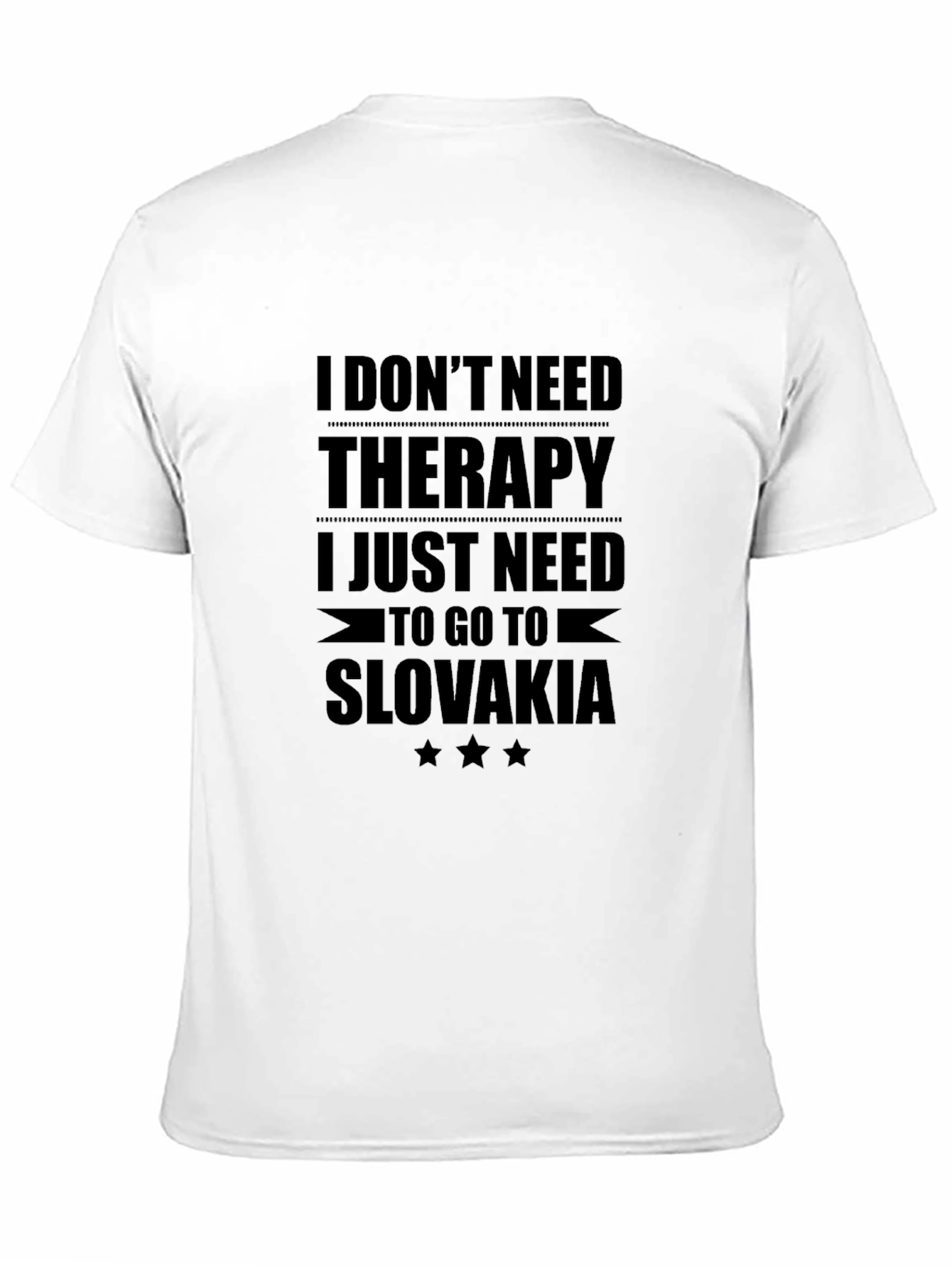 Funny Slovakia Therapy T-Shirt