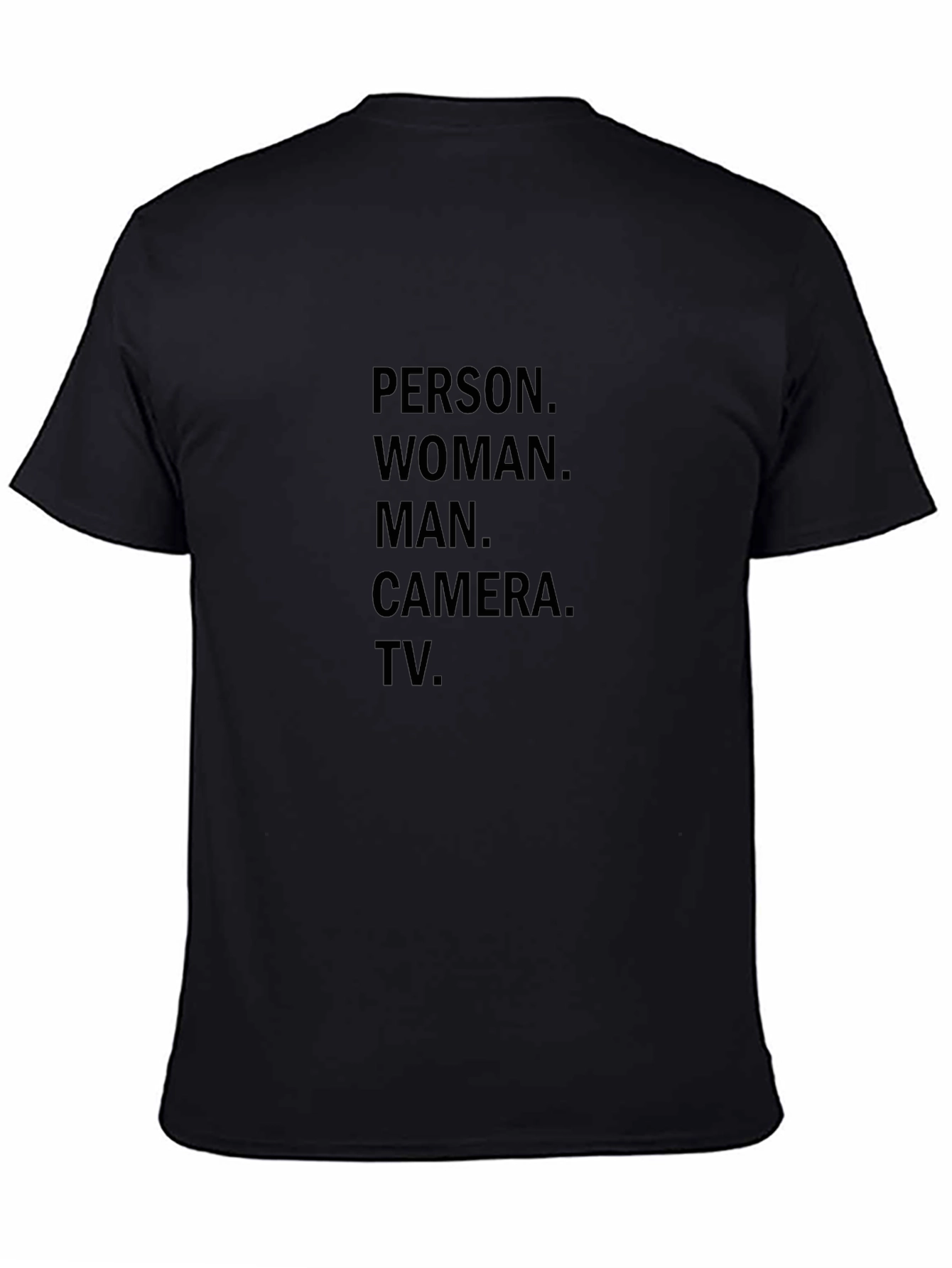 Person Woman Man Camera TV T-Shirt