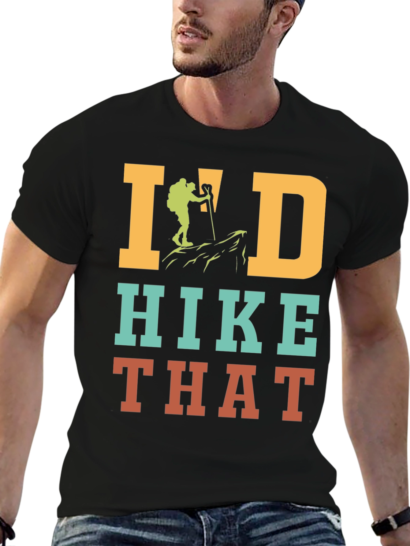 Id Hike That Hiking T-Shirt Adventure Top