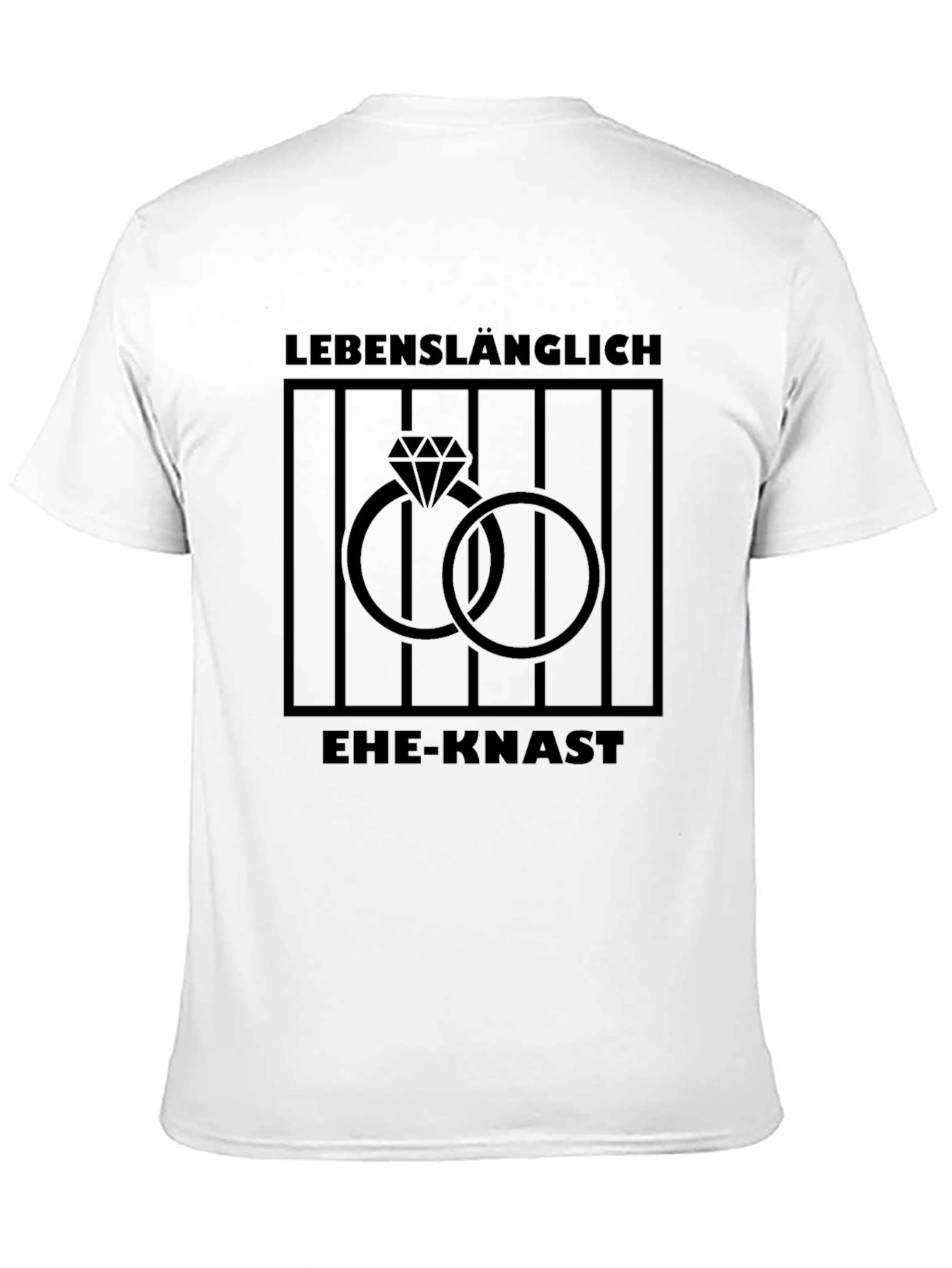 Lifelong Marriage Jail T-Shirt - Funny Wedding Gift