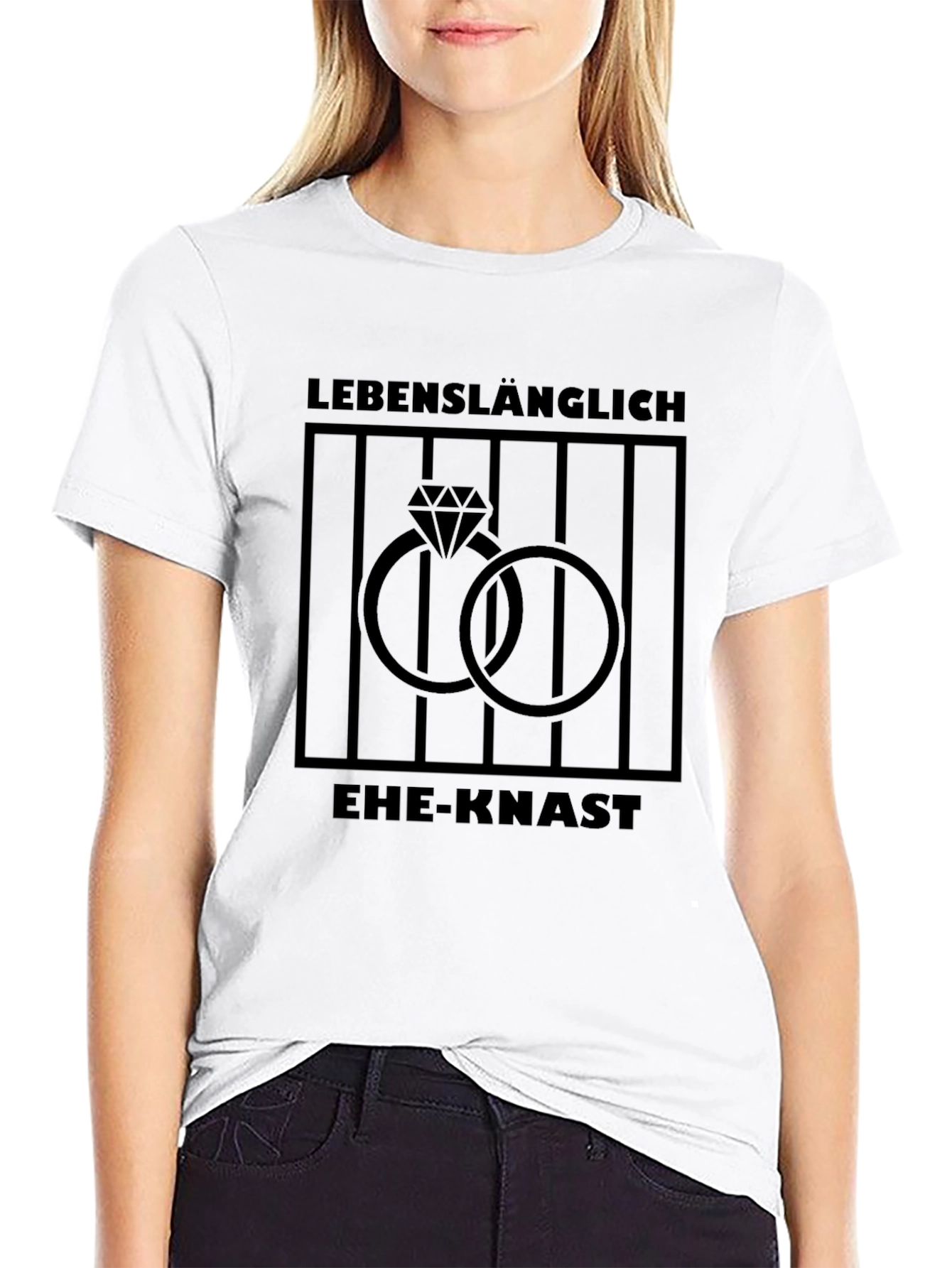 Lifelong Marriage Jail T-Shirt - Funny Wedding Gift