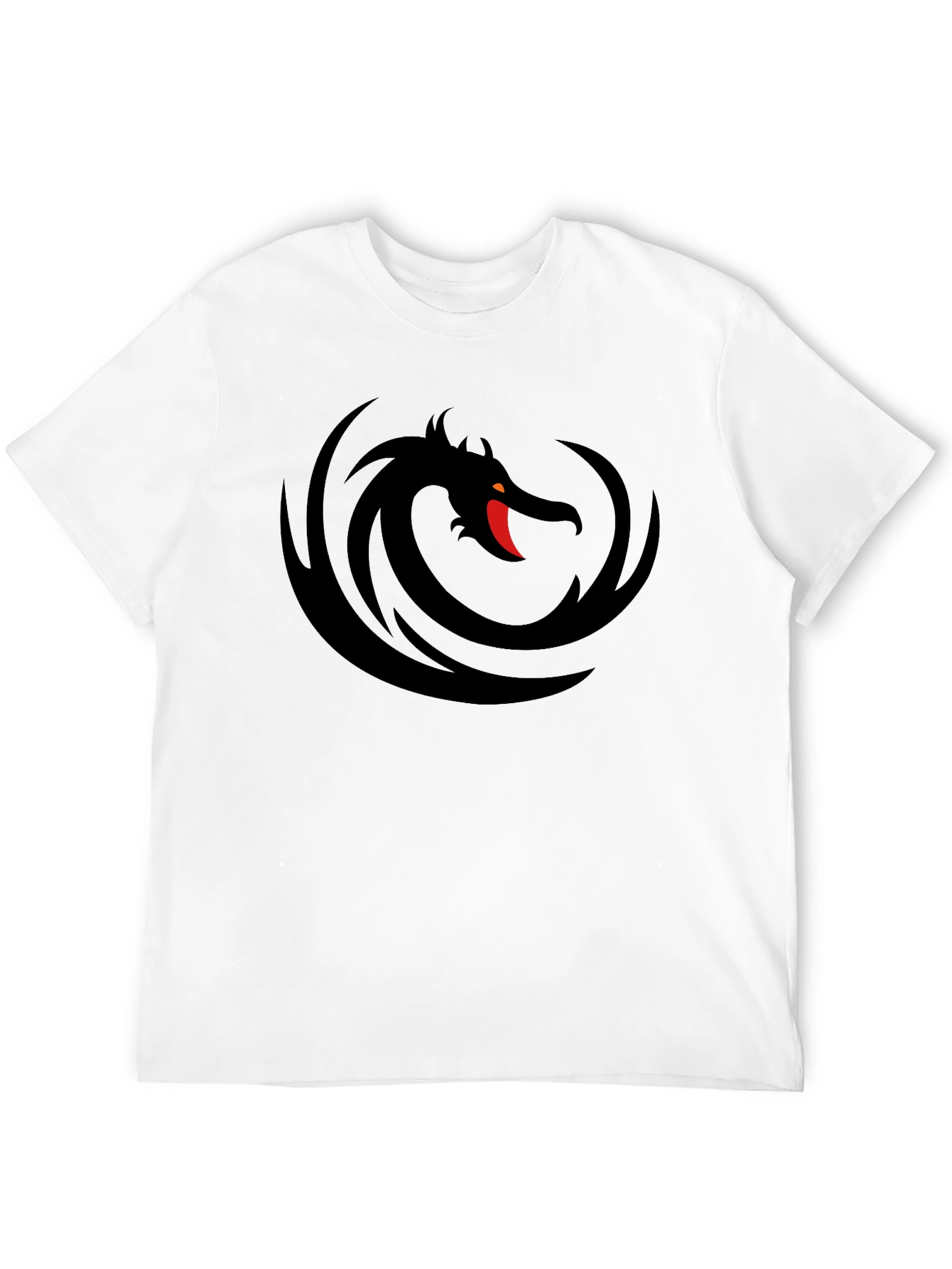 Black Dragon Graphic Tee - Stylish Mens T-Shirt