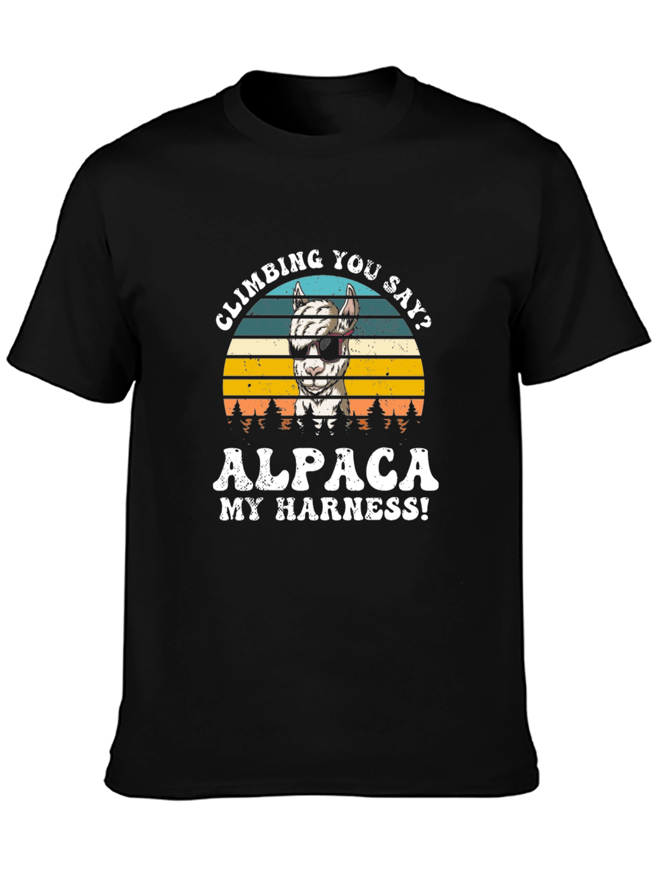 Climbing Alpaca My Harness T-Shirt