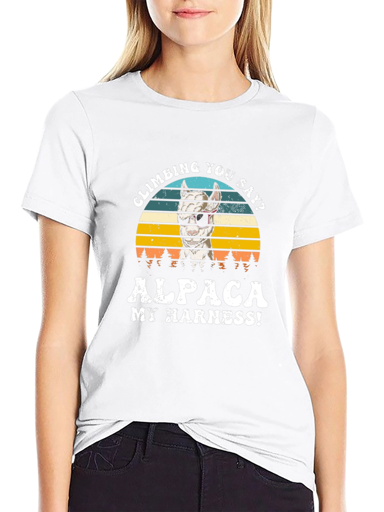 Climbing Alpaca My Harness T-Shirt