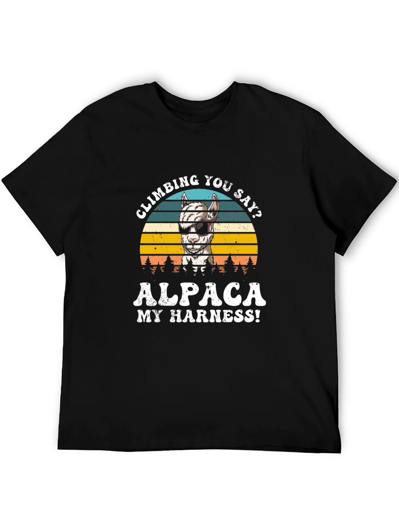Climbing Alpaca My Harness T-Shirt