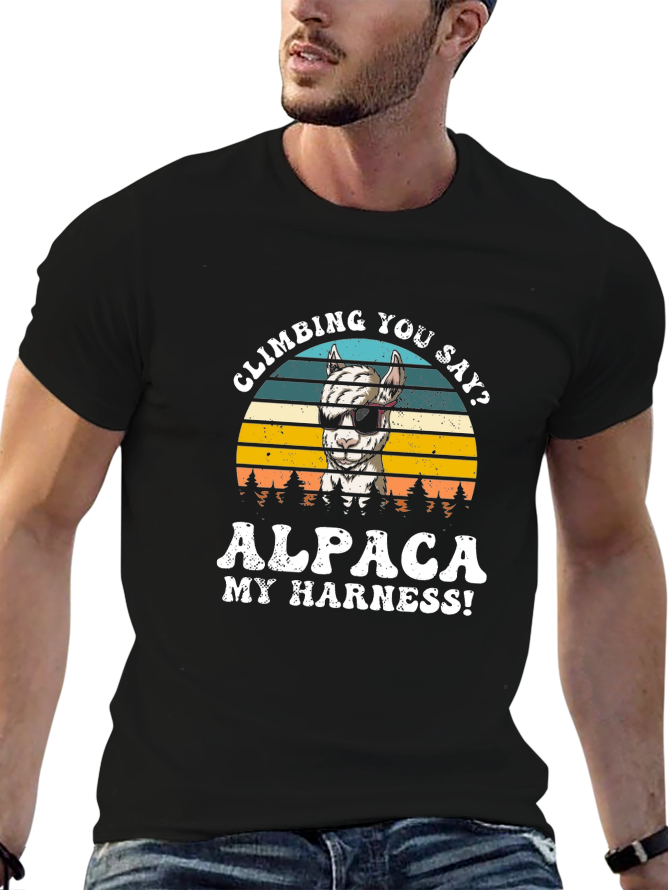 Climbing Alpaca My Harness T-Shirt