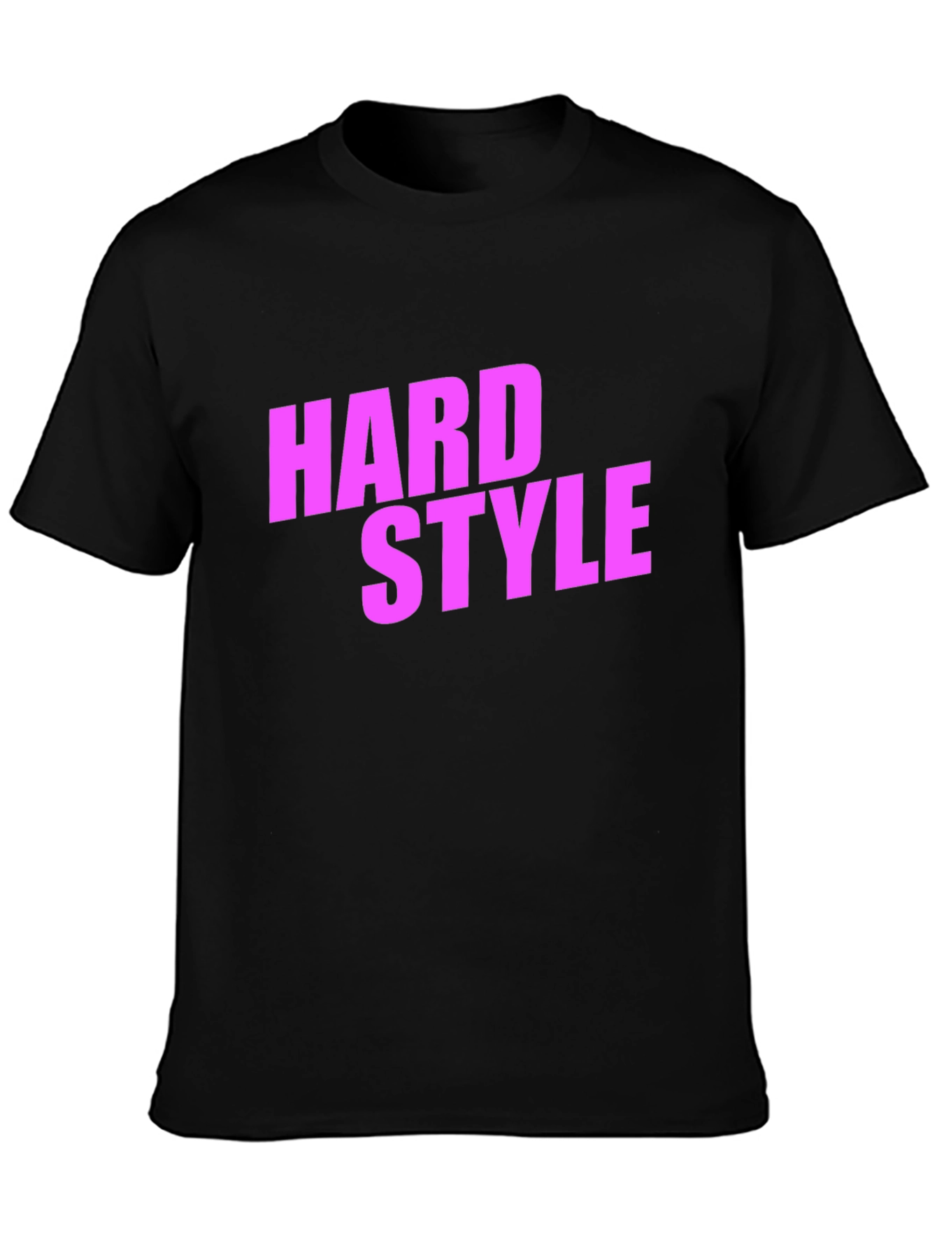 Hardstyle Graphic Tee - Black Cotton