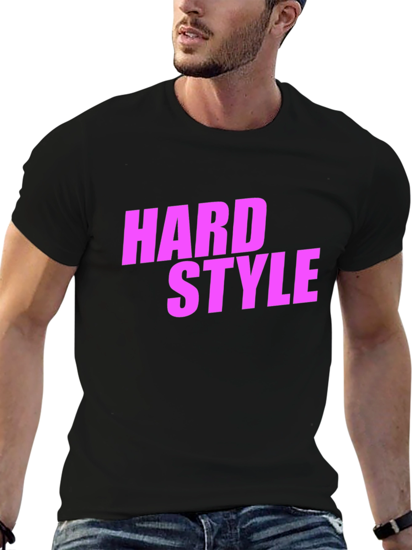 Hardstyle Graphic Tee - Black Cotton