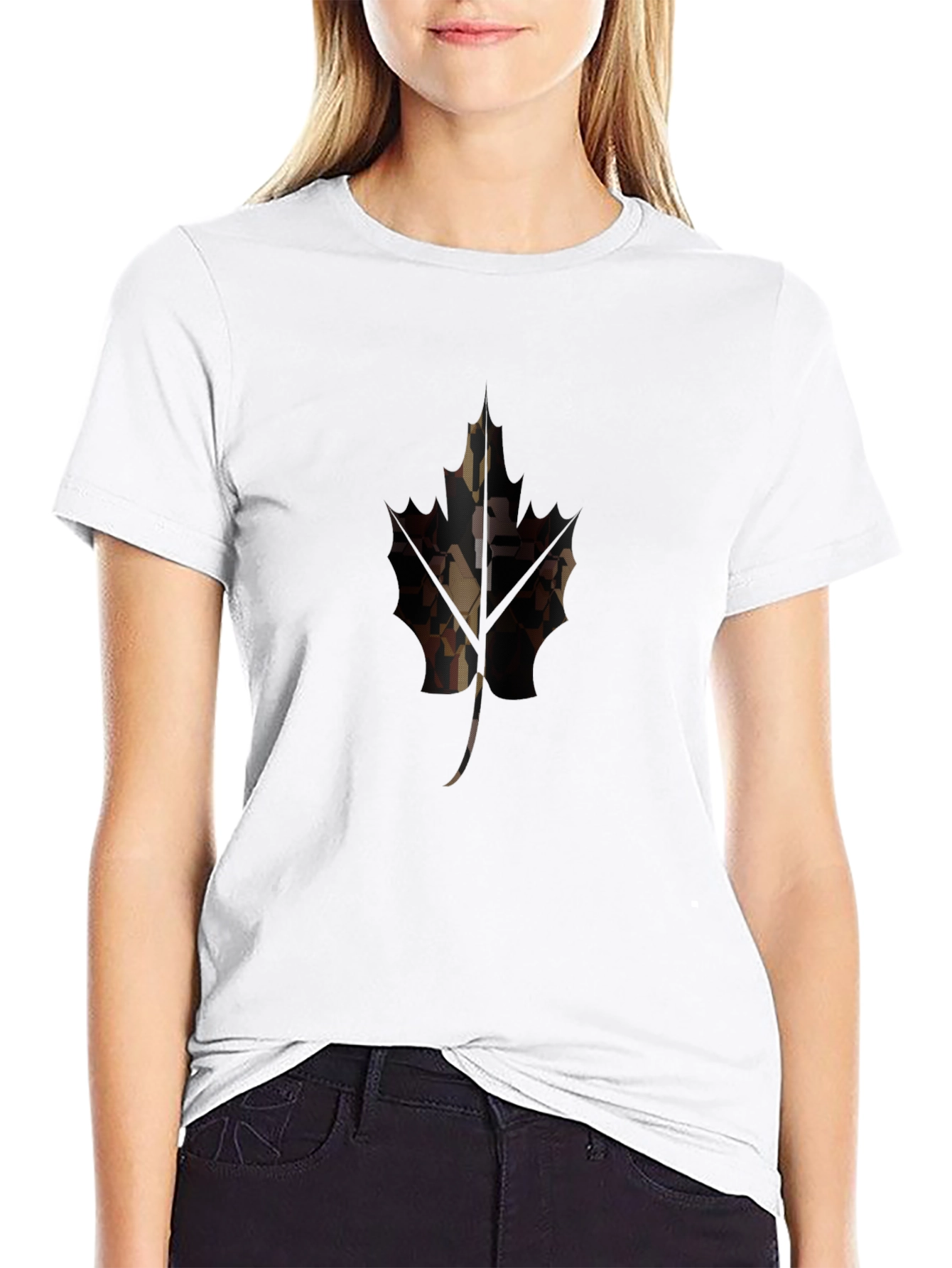 Maple Leaf Graphic T-Shirt - Unique Design