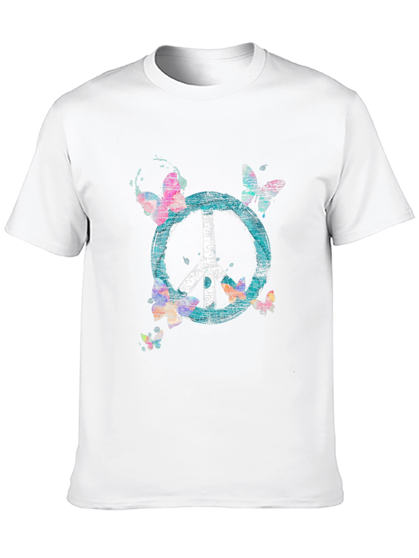 Peace Sign Butterfly T-Shirt