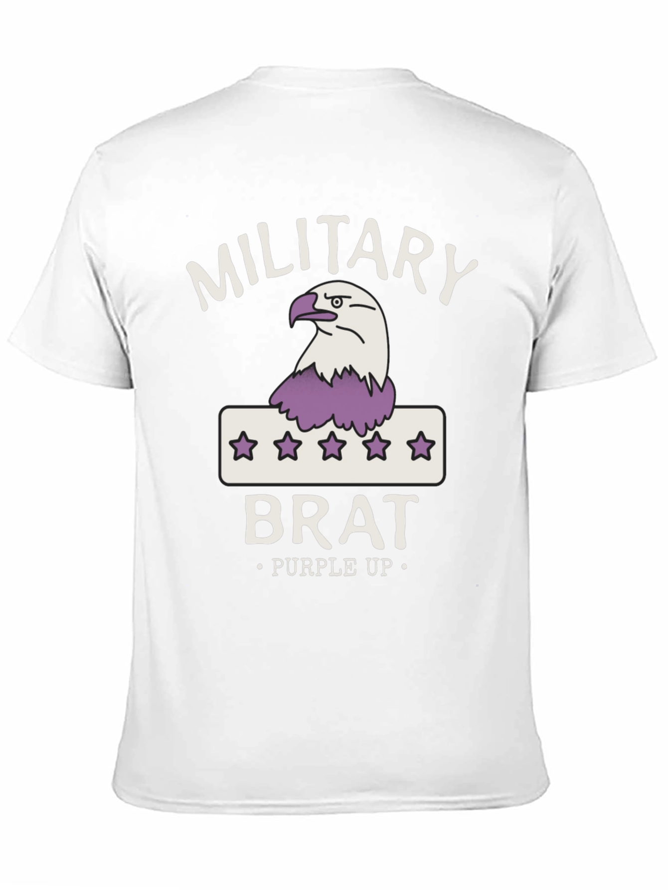 Military Brat Purple Up T-Shirt