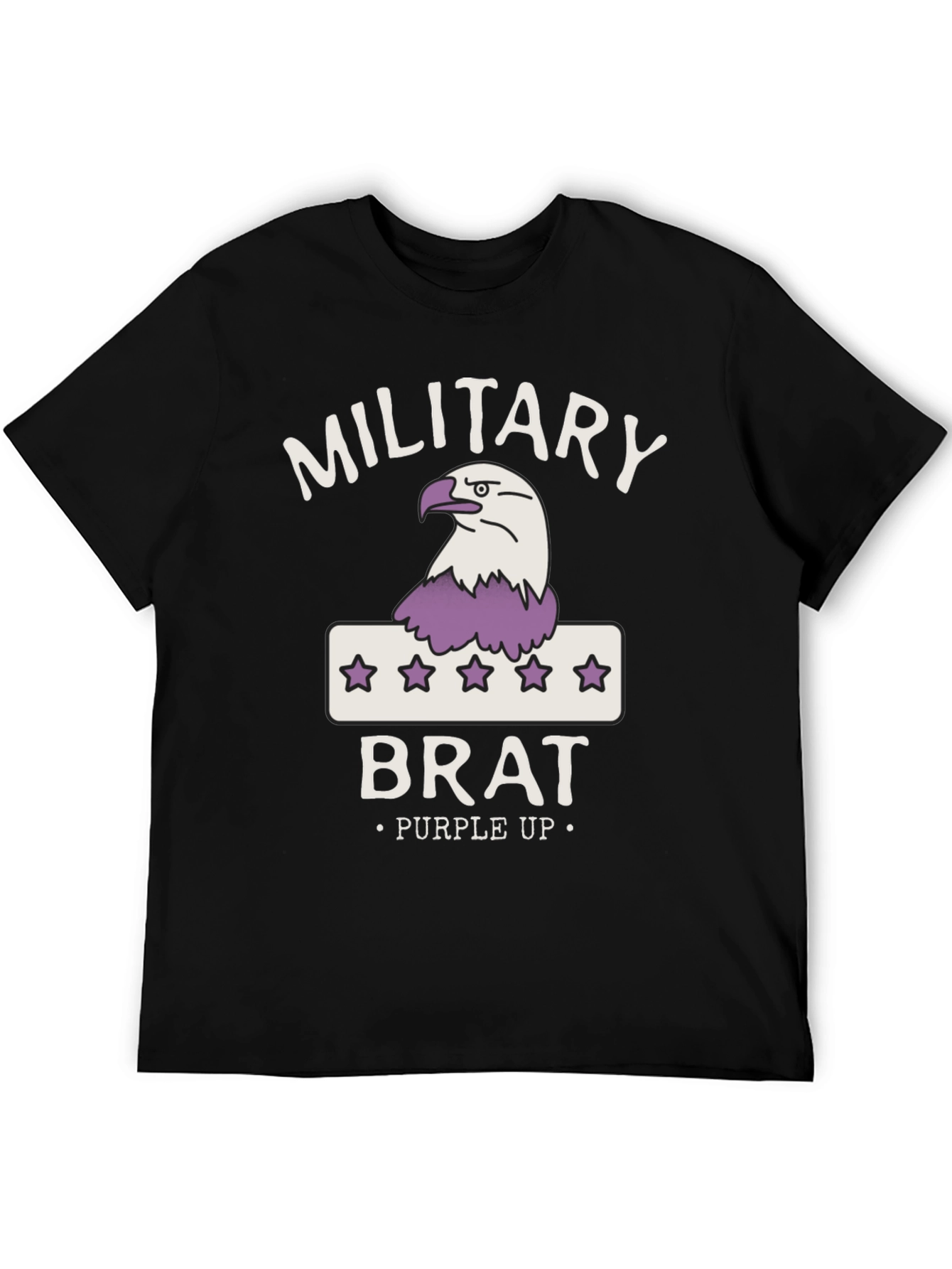 Military Brat Purple Up T-Shirt