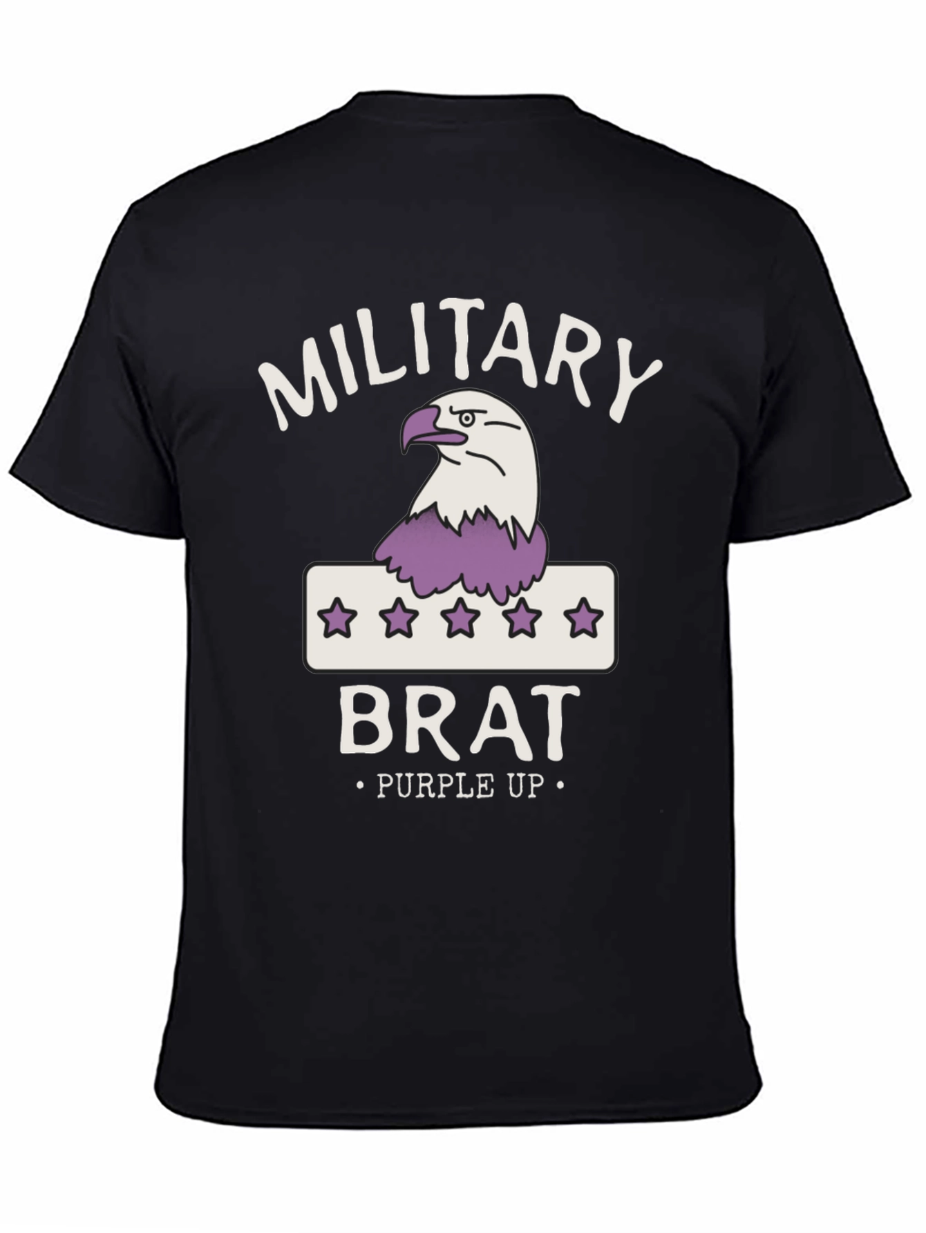 Military Brat Purple Up T-Shirt