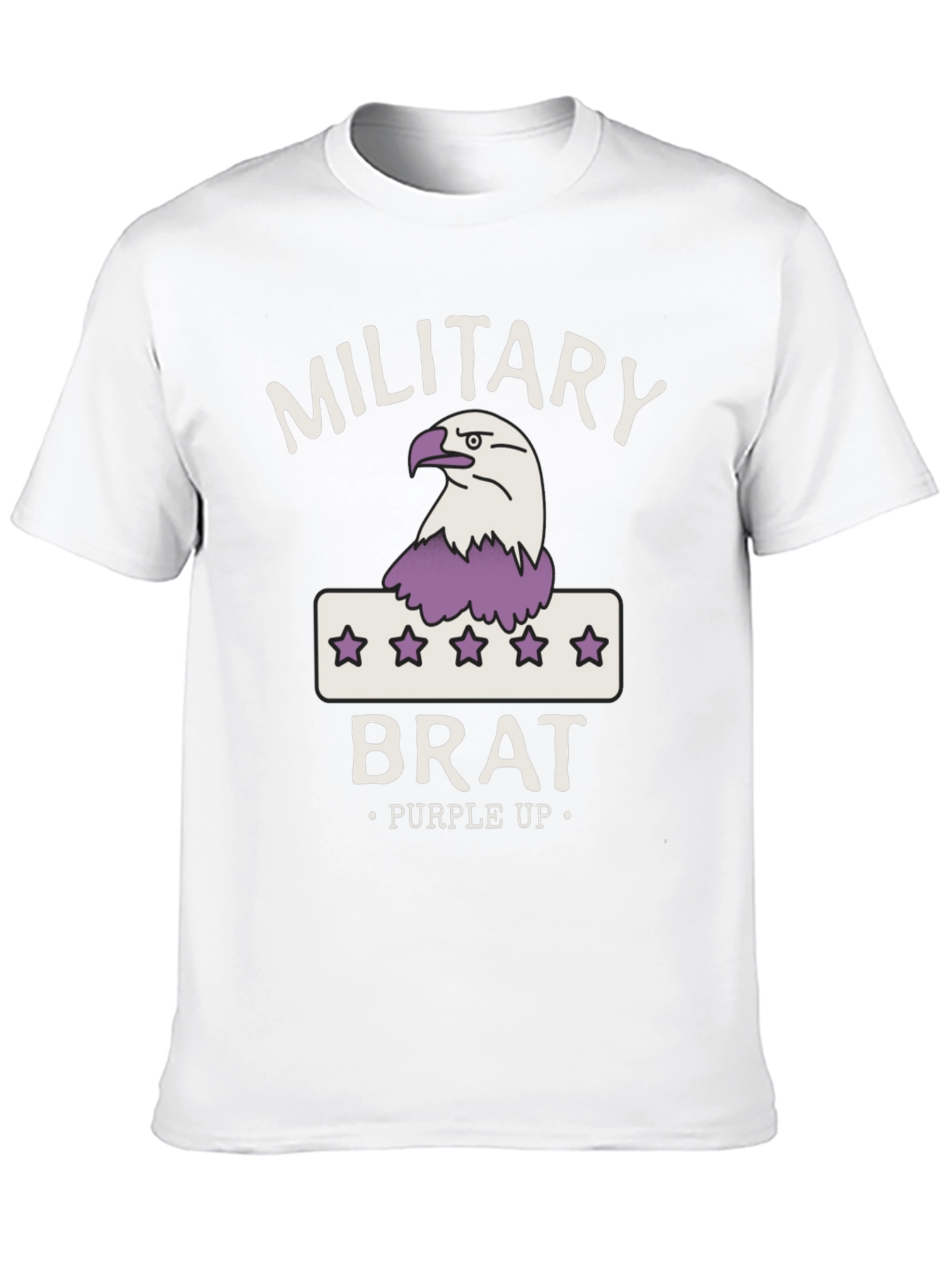 Military Brat Purple Up T-Shirt