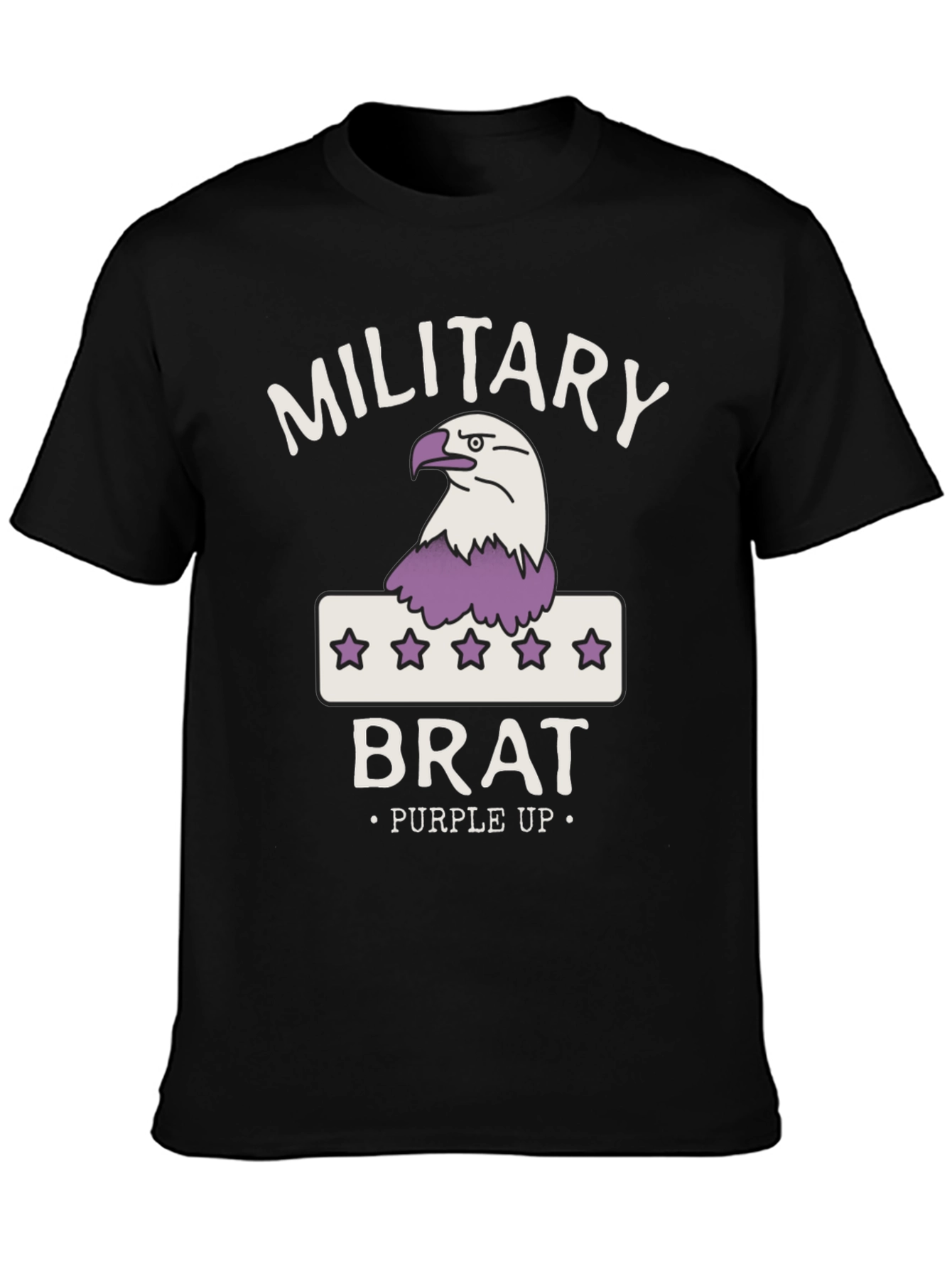 Military Brat Purple Up T-Shirt