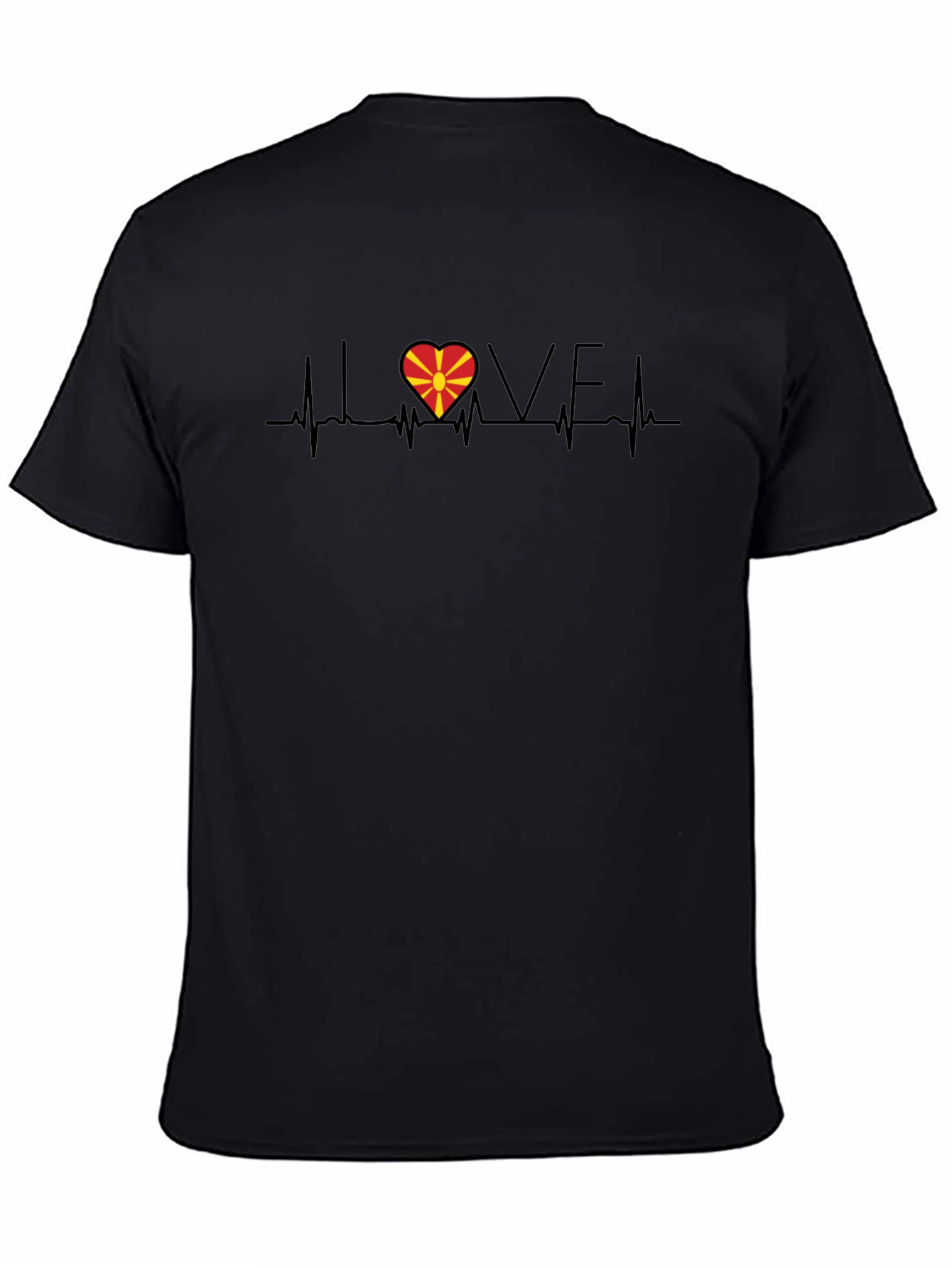 Love Macedonia Heartbeat T-Shirt
