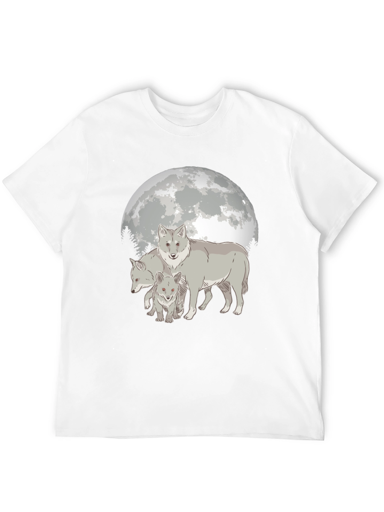 Wolf Pack Moon Graphic T-Shirt