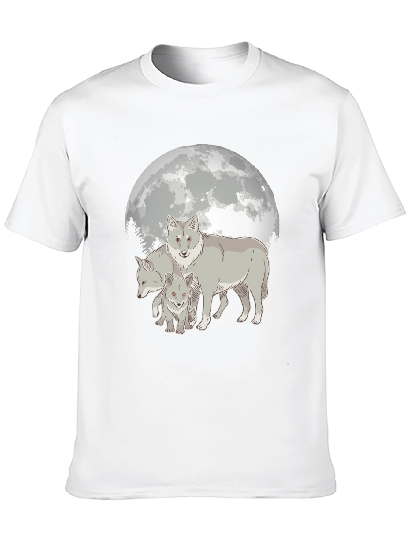 Wolf Pack Moon Graphic T-Shirt