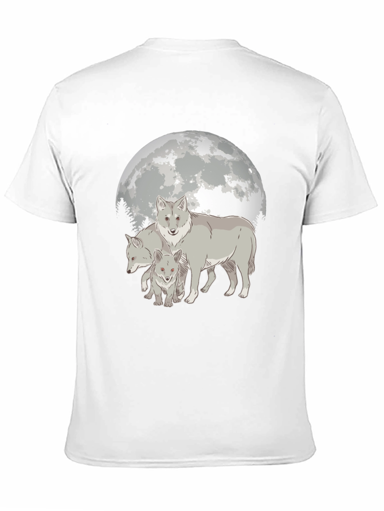 Wolf Pack Moon Graphic T-Shirt