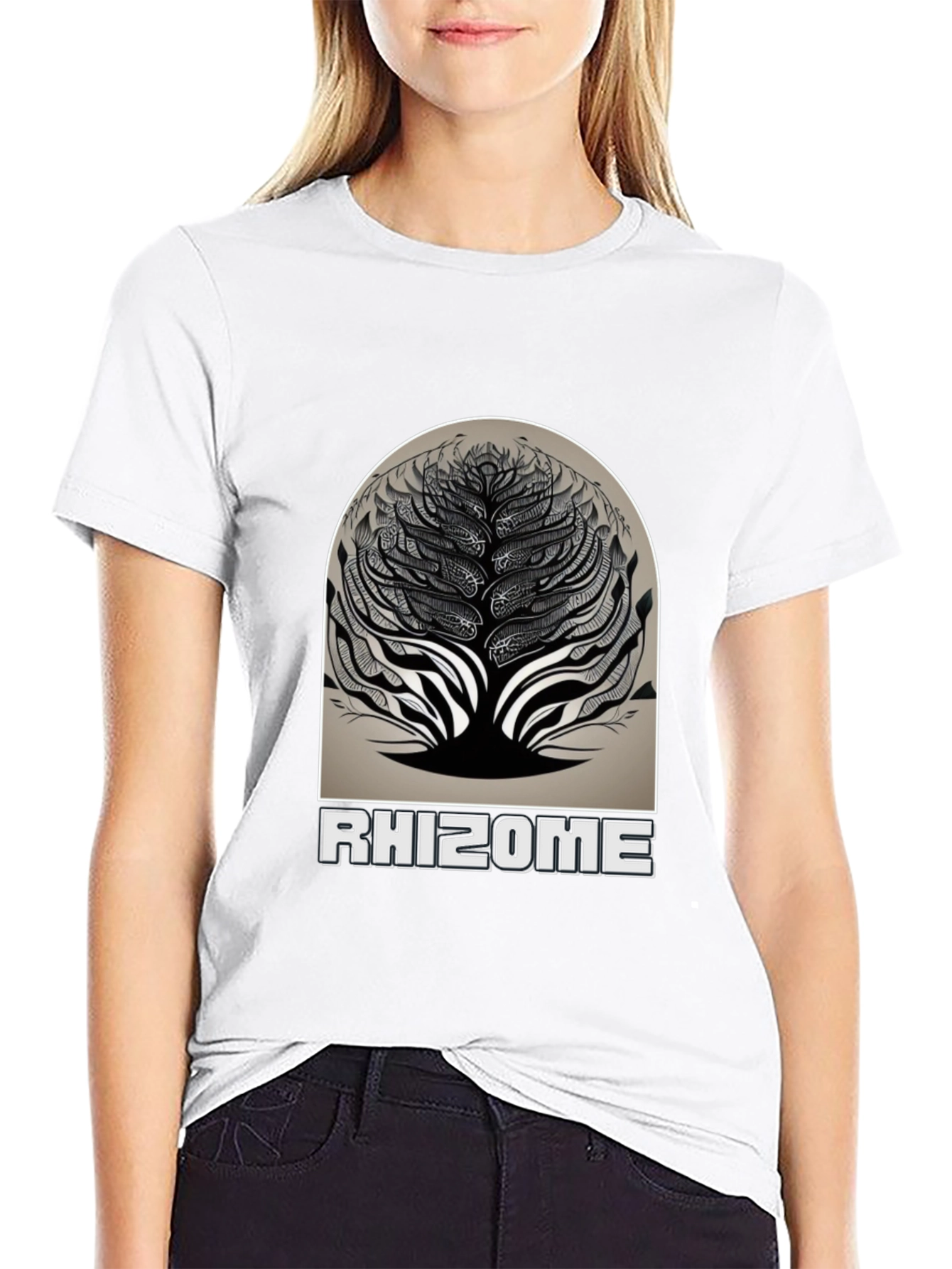 Rhizome Graphic Tee - Unique Design