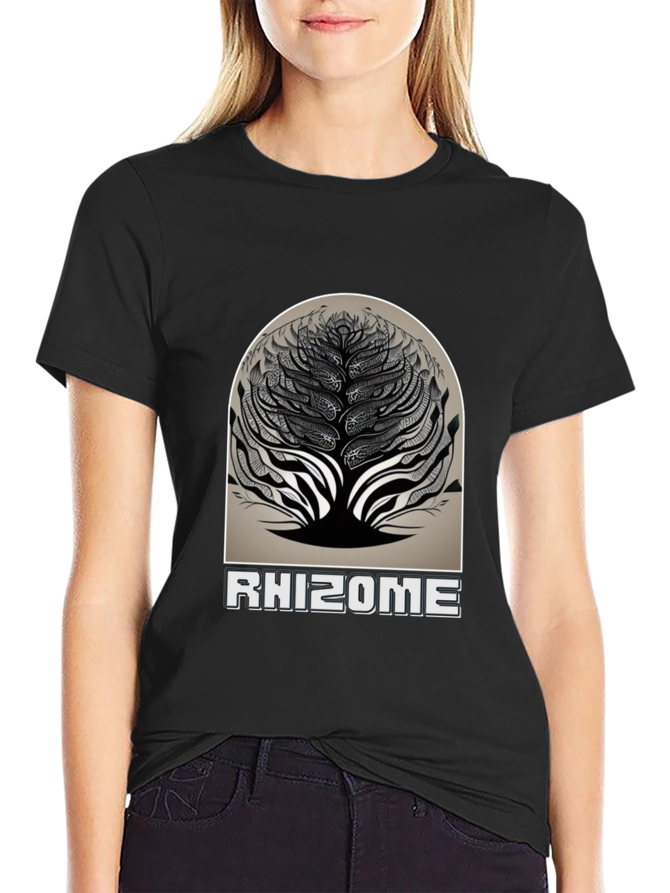 Rhizome Graphic Tee - Unique Design