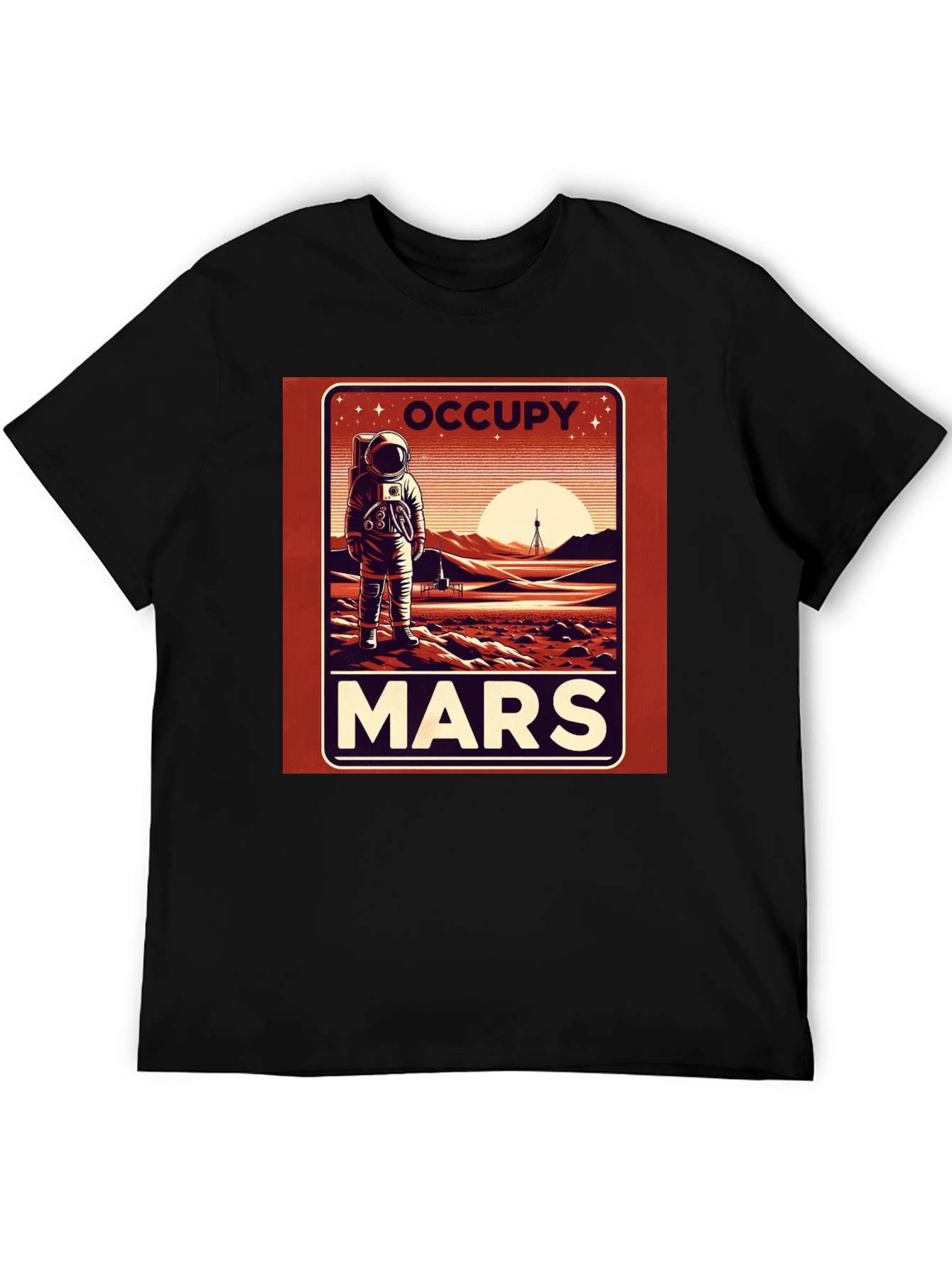 Occupy Mars Graphic T-Shirt