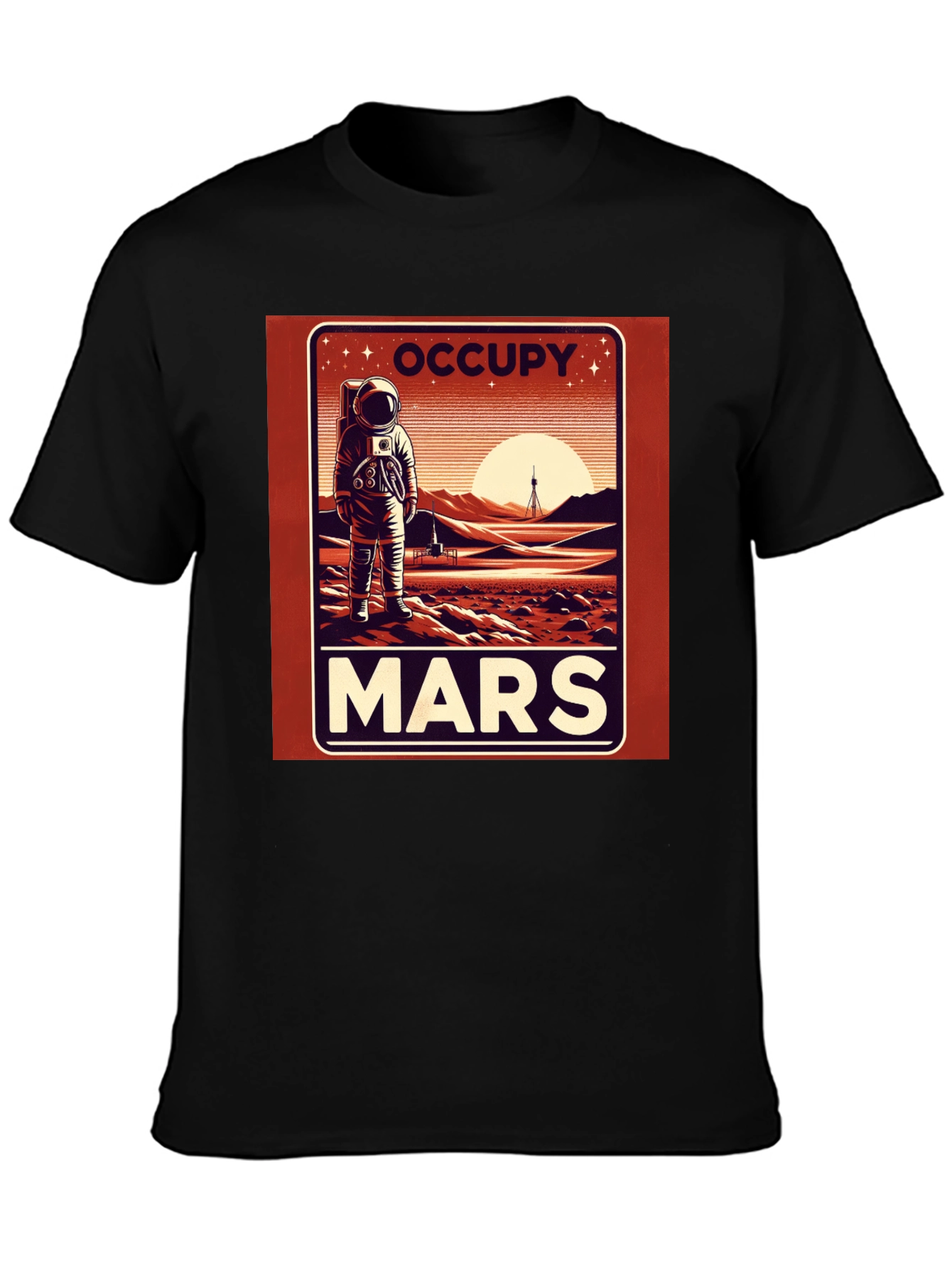 Occupy Mars Graphic T-Shirt