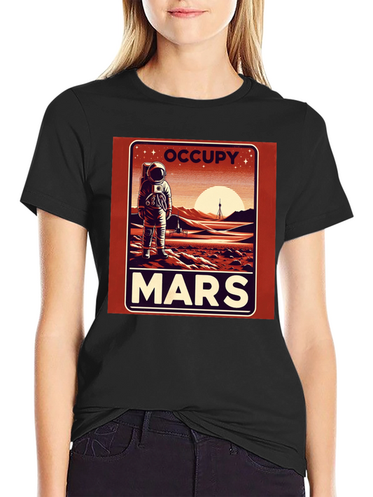 Occupy Mars Graphic T-Shirt