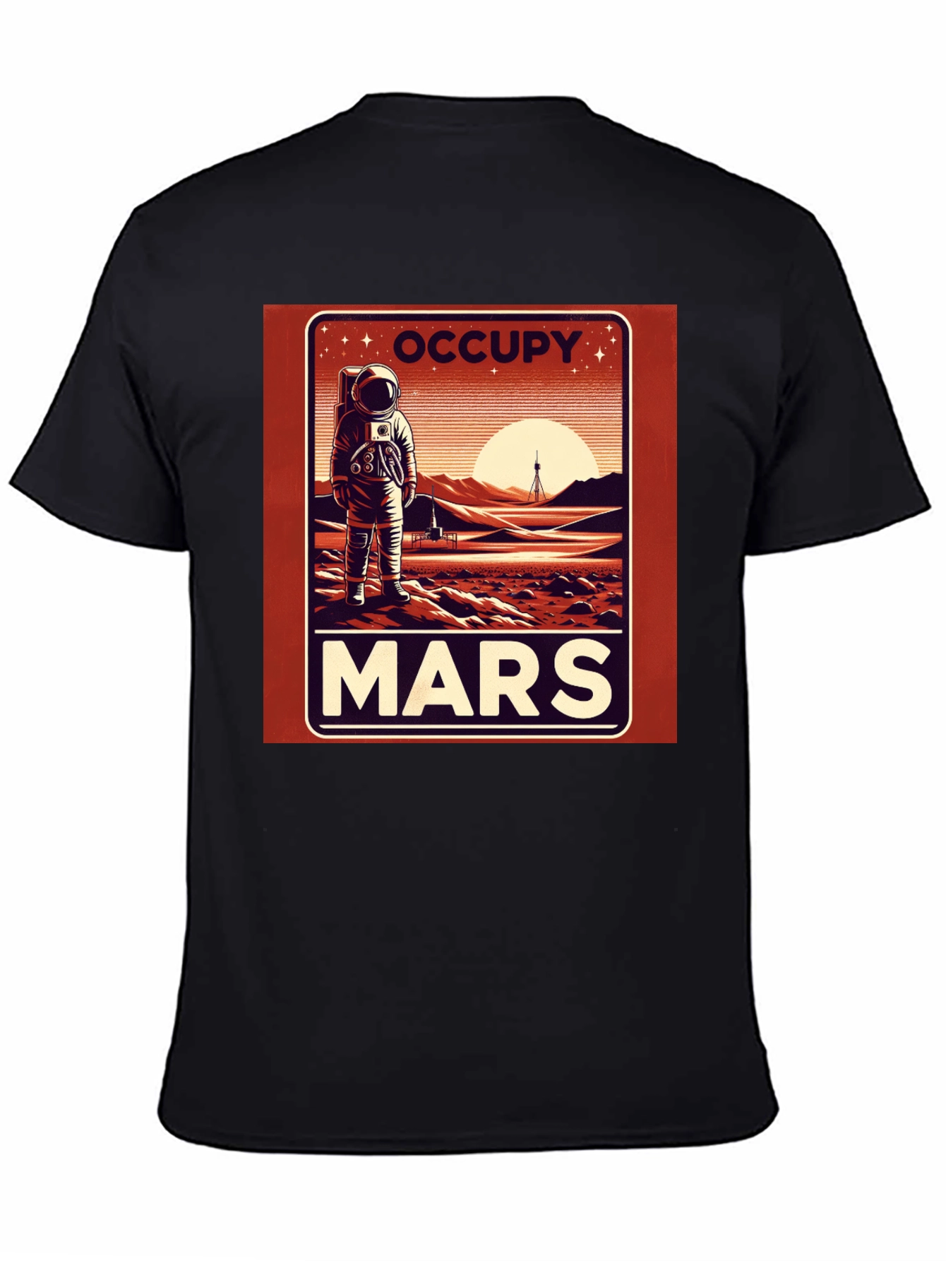 Occupy Mars Graphic T-Shirt