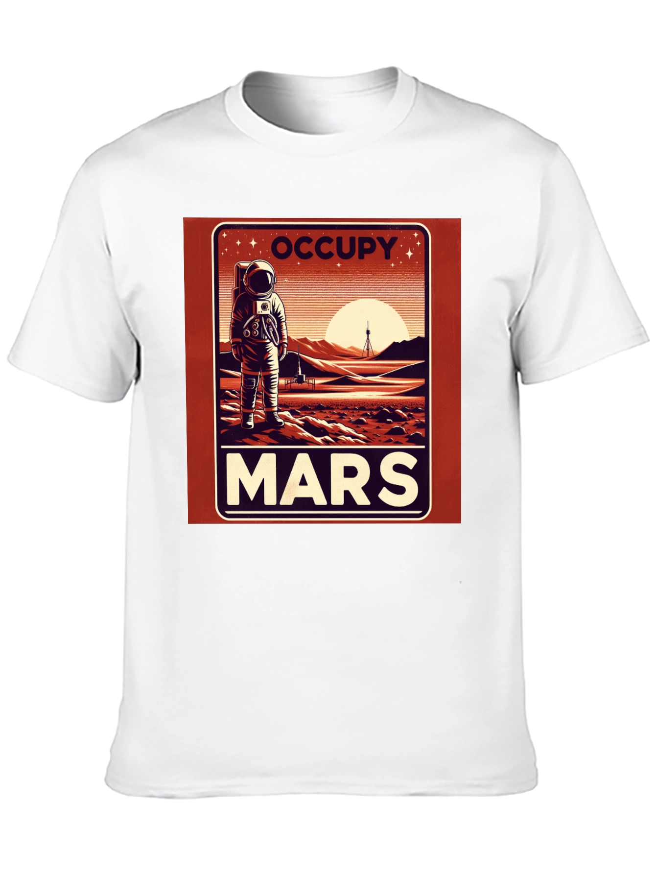 Occupy Mars Graphic T-Shirt