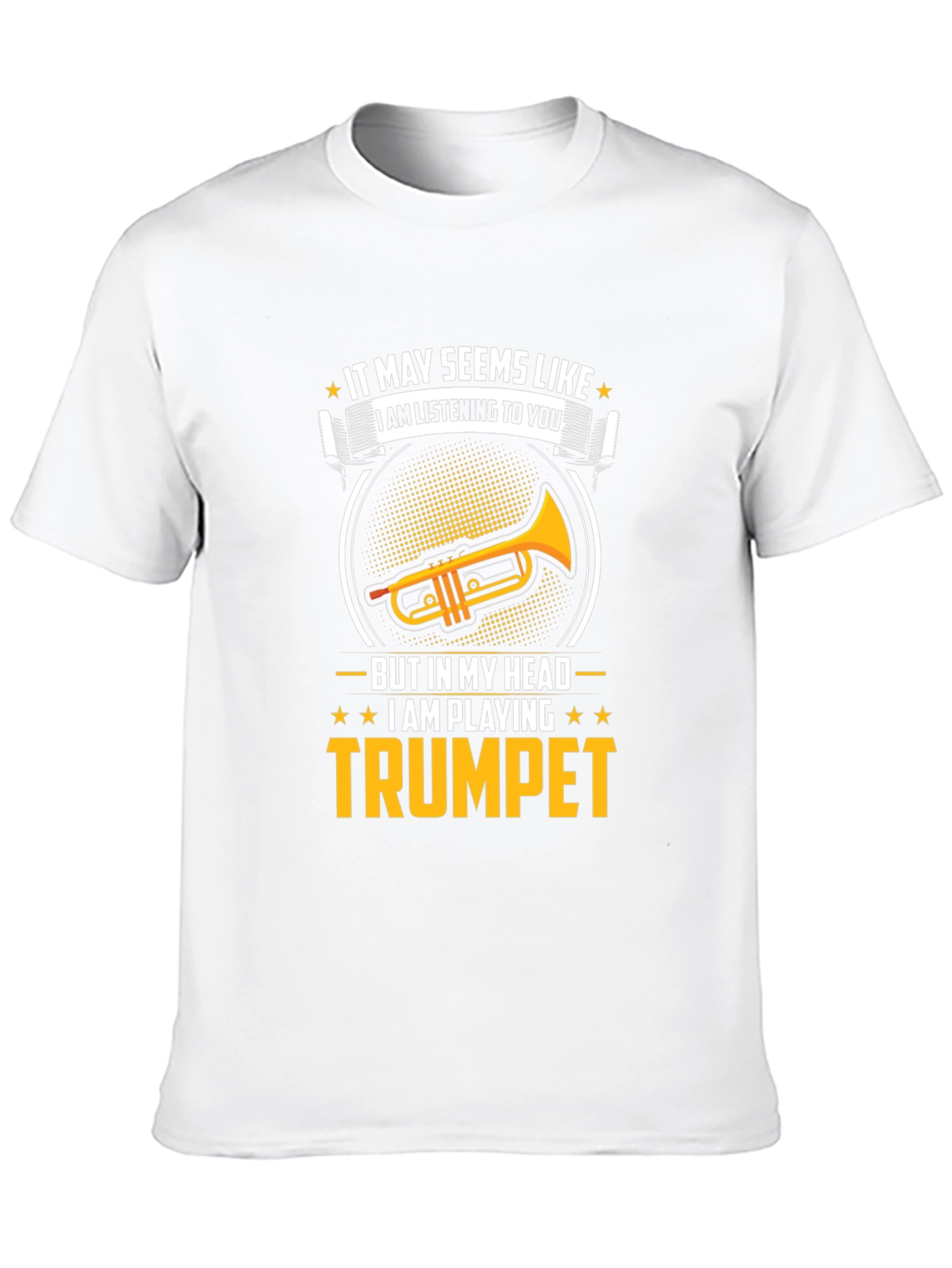 Funny Trumpet Player T-Shirt - I Am Playing Trumpet