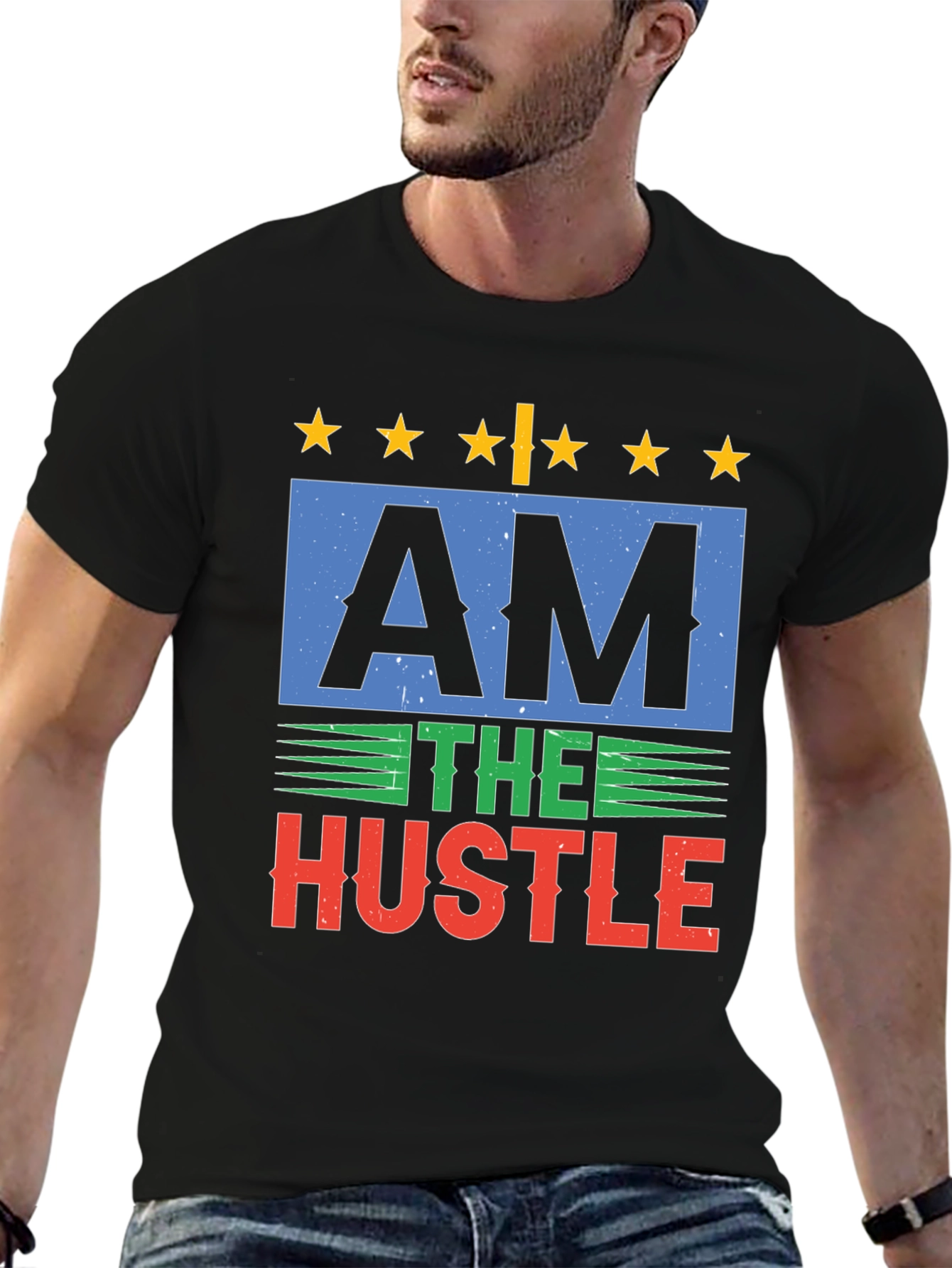 Am The Hustle Graphic T-Shirt