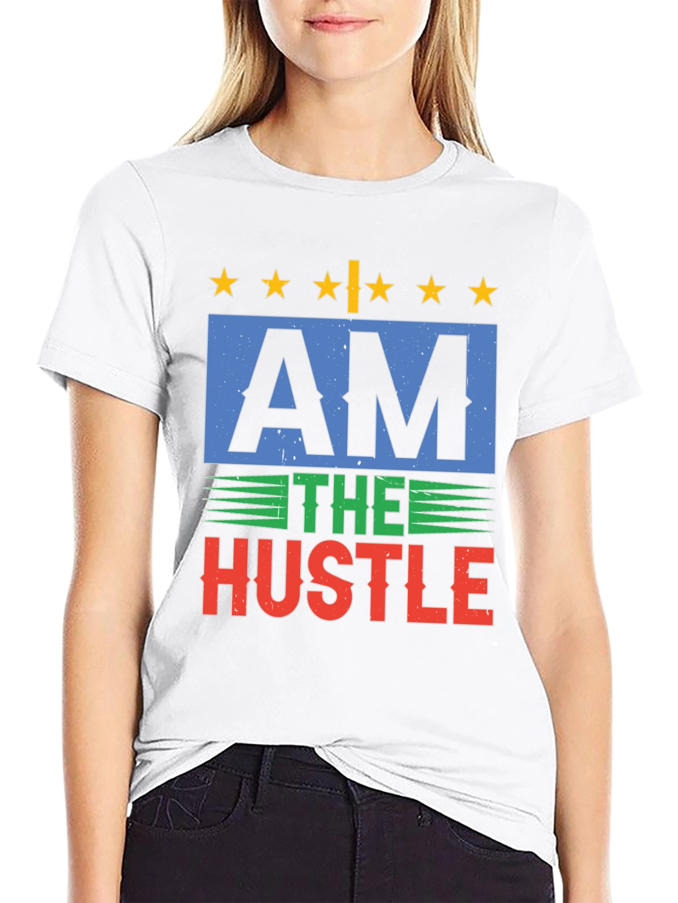 Am The Hustle Graphic T-Shirt
