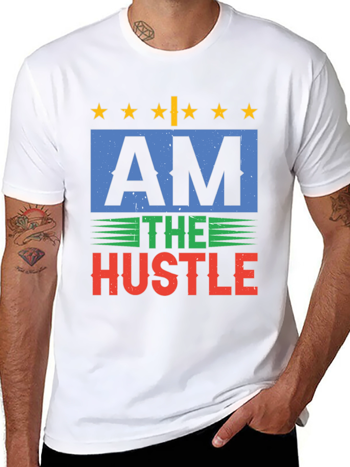 Am The Hustle Graphic T-Shirt