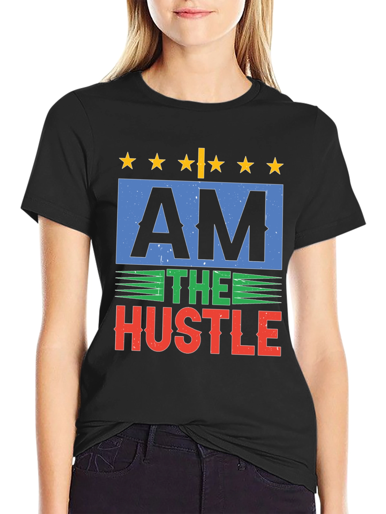 Am The Hustle Graphic T-Shirt