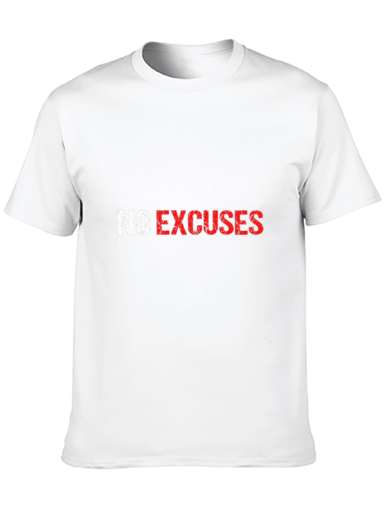 No Excuses Graphic Black T-Shirt
