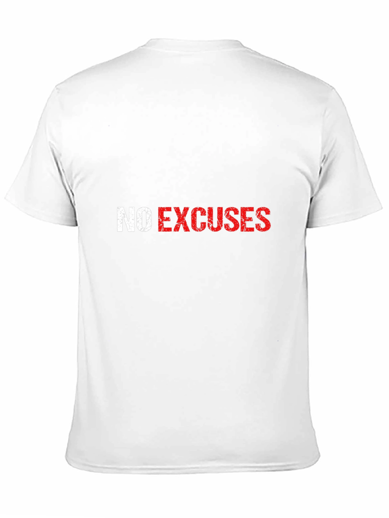 No Excuses Graphic Black T-Shirt