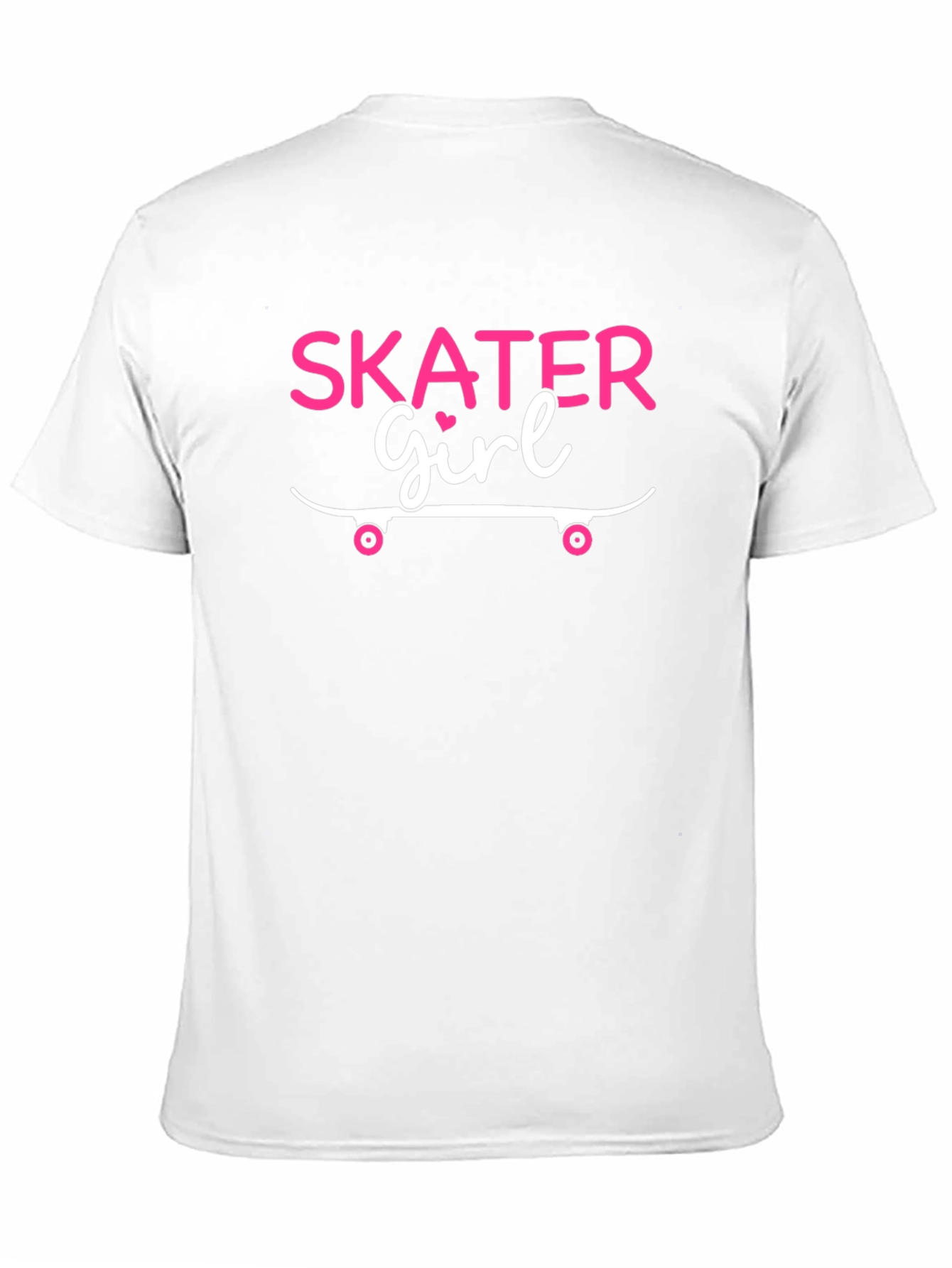 Skater Girl Graphic Tee - Black