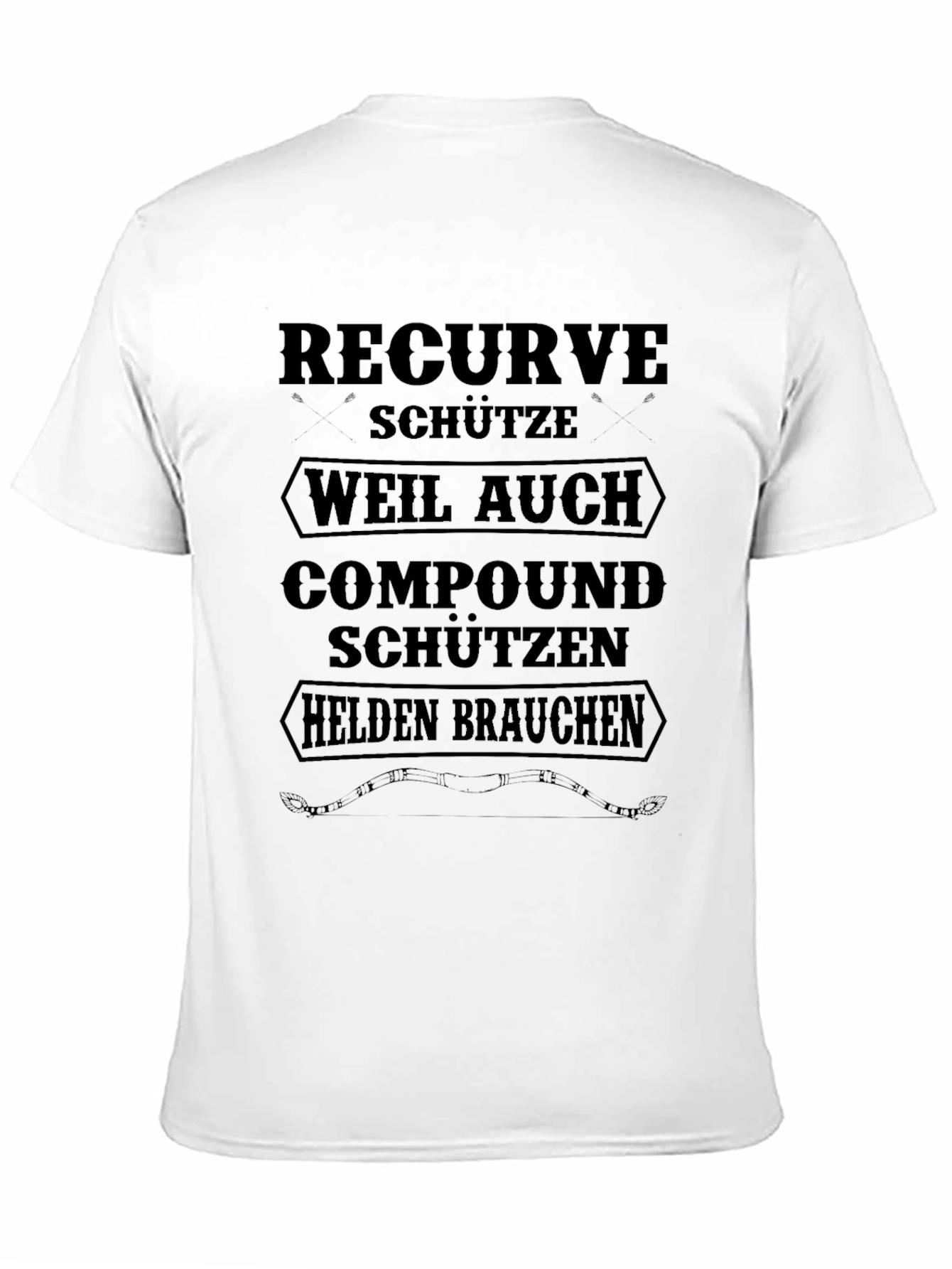 Recurve Schütze T-Shirt | Archer Tee