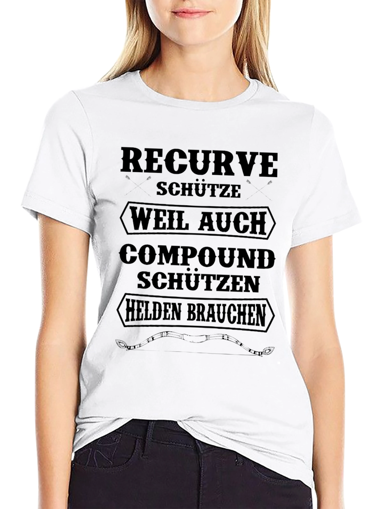 Recurve Schütze T-Shirt | Archer Tee