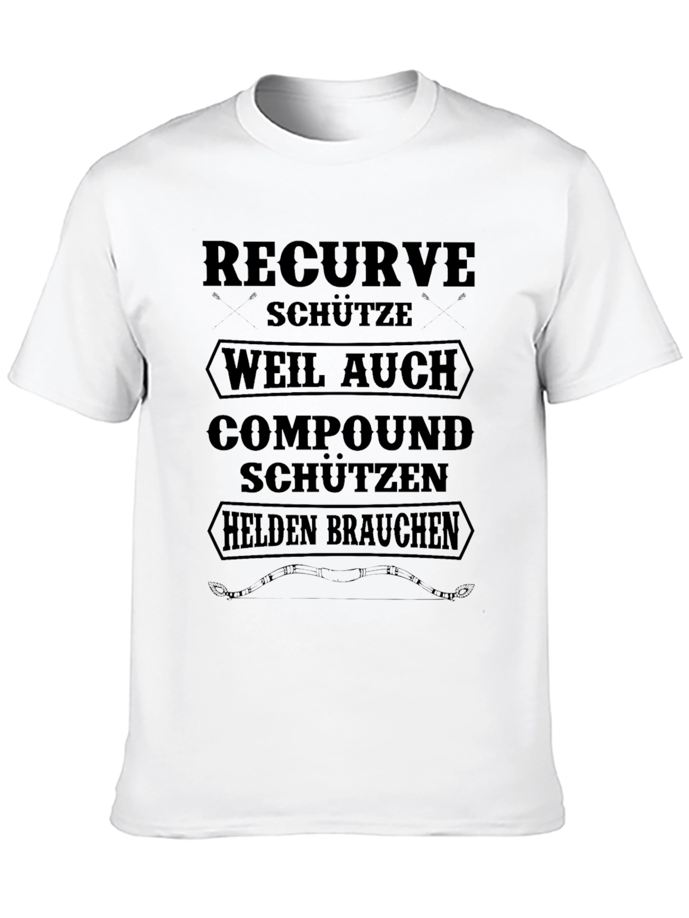 Recurve Schütze T-Shirt | Archer Tee