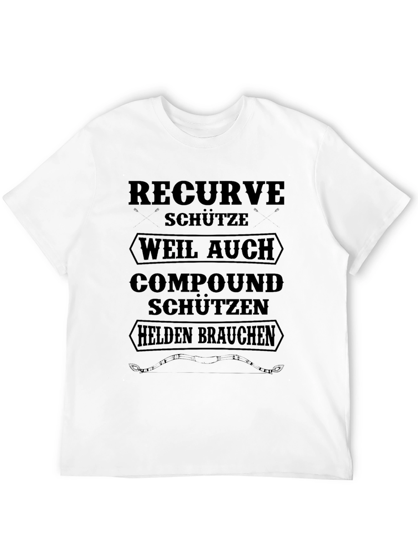 Recurve Schütze T-Shirt | Archer Tee
