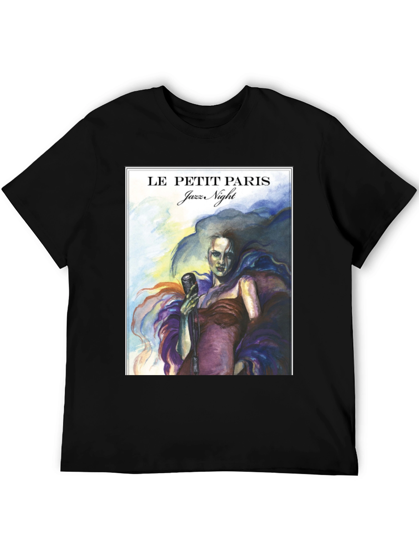 Le Petit Paris Jazz Night Graphic Tee