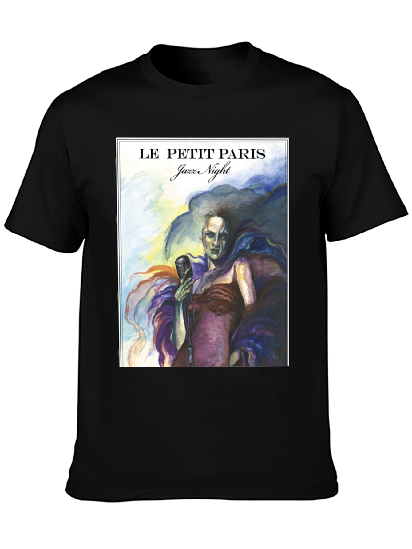 Le Petit Paris Jazz Night Graphic Tee