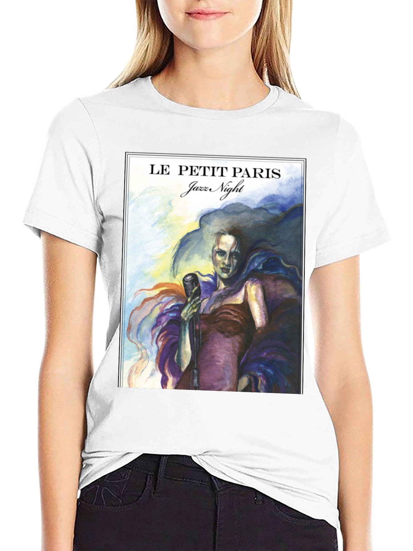 Le Petit Paris Jazz Night Graphic Tee