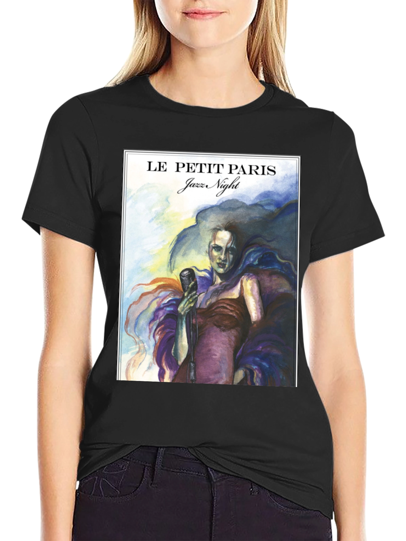 Le Petit Paris Jazz Night Graphic Tee