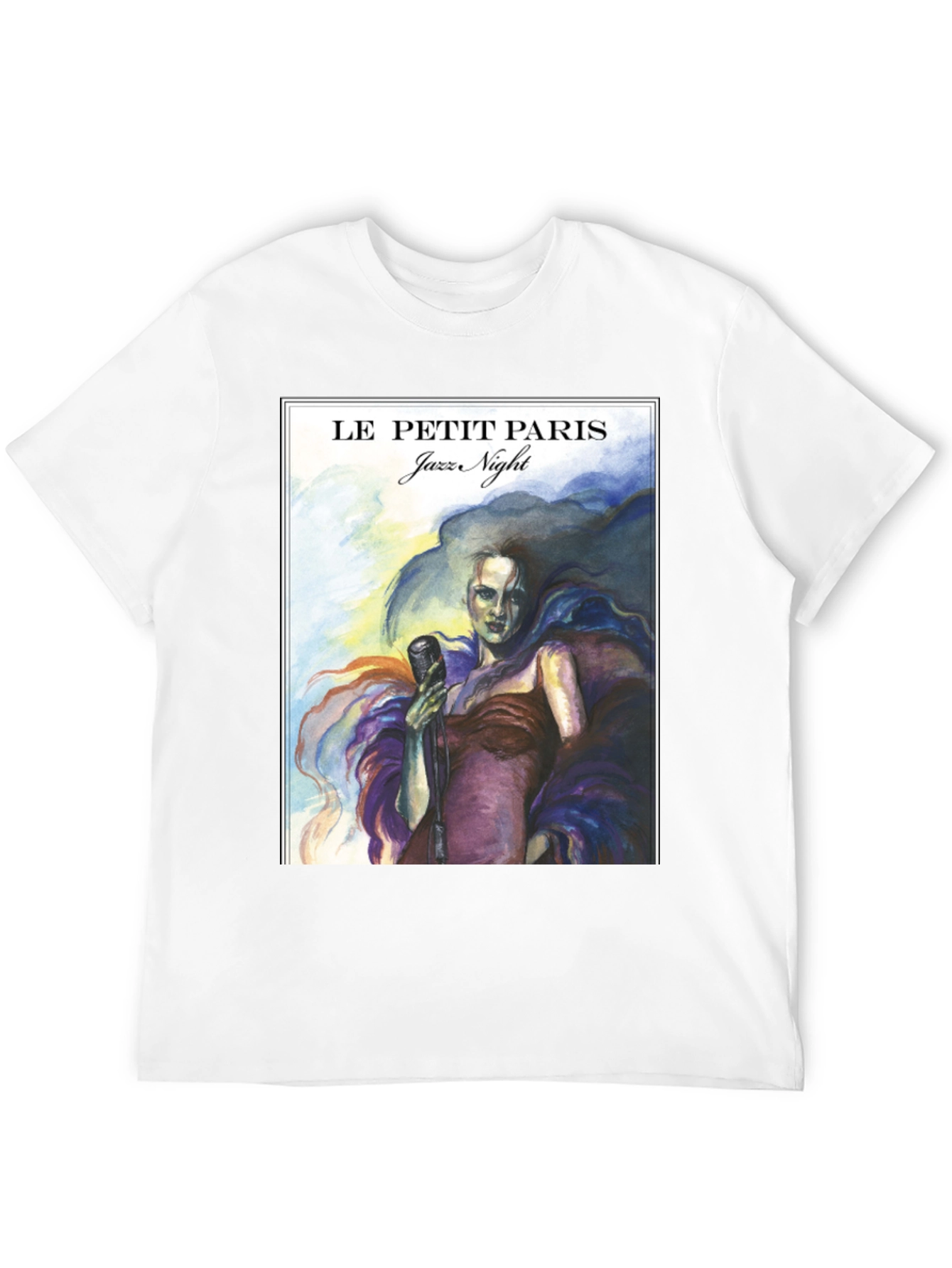 Le Petit Paris Jazz Night Graphic Tee