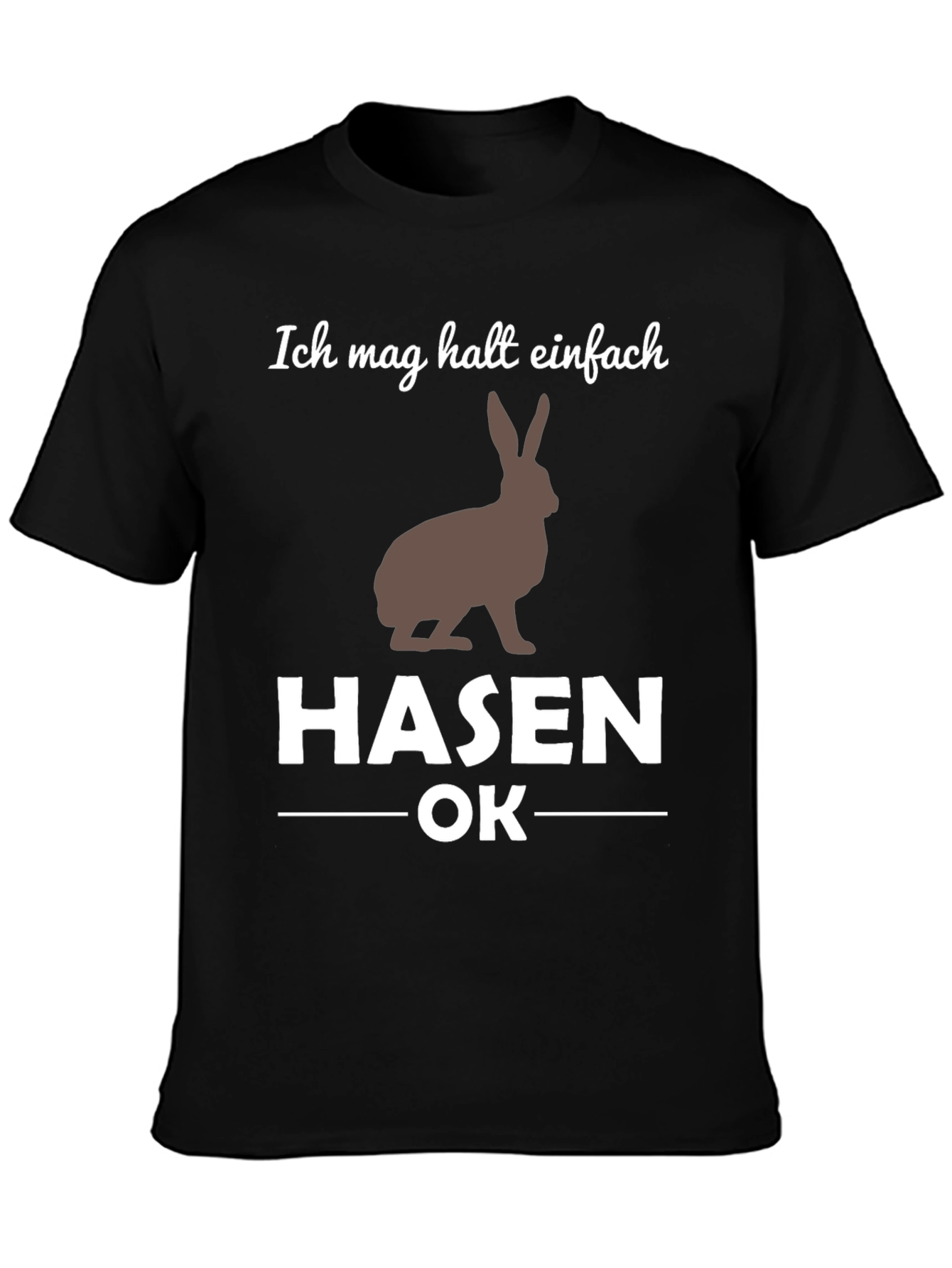 Funny I Just Like Rabbits OK T-Shirt